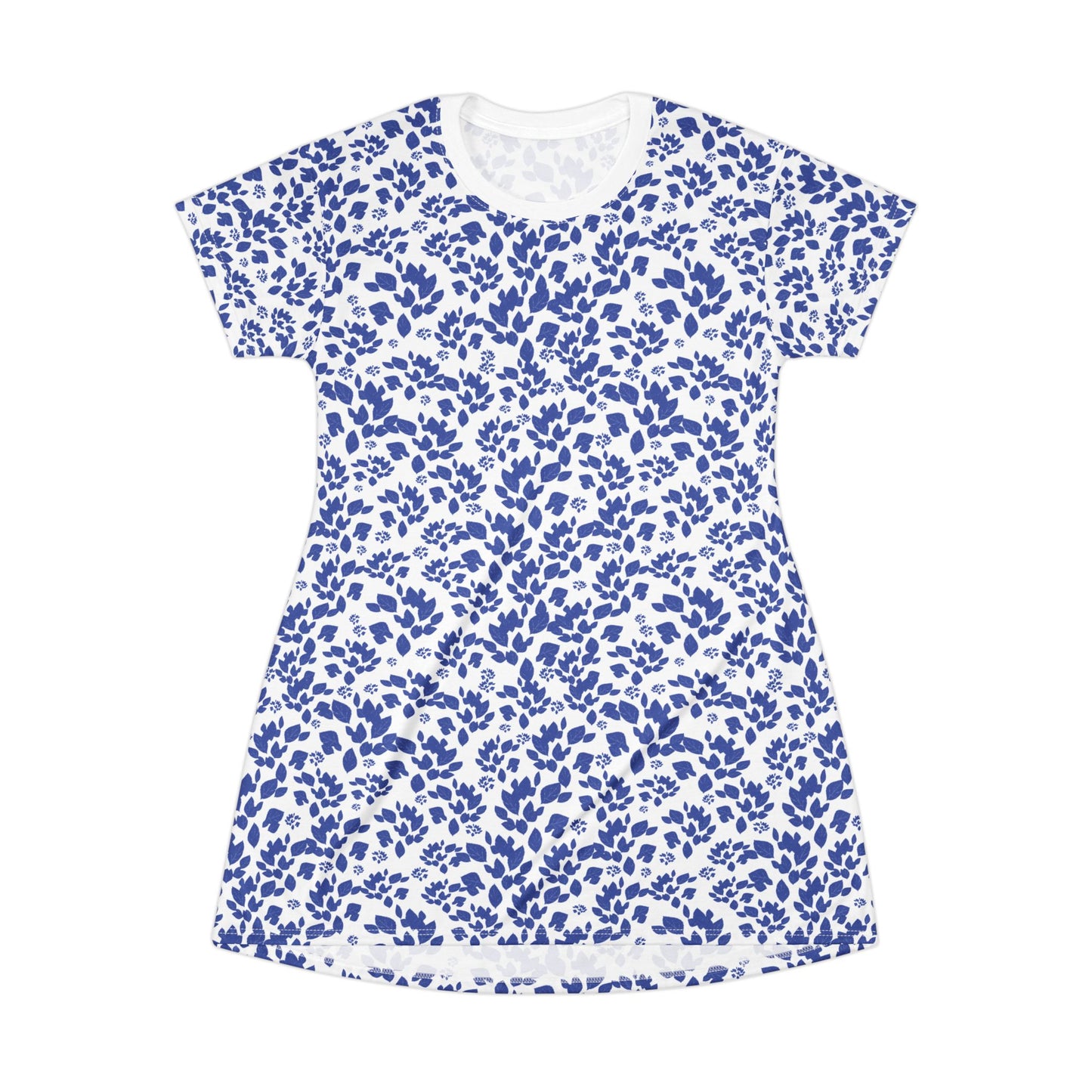 Nature Leaves T-Shirt Dress