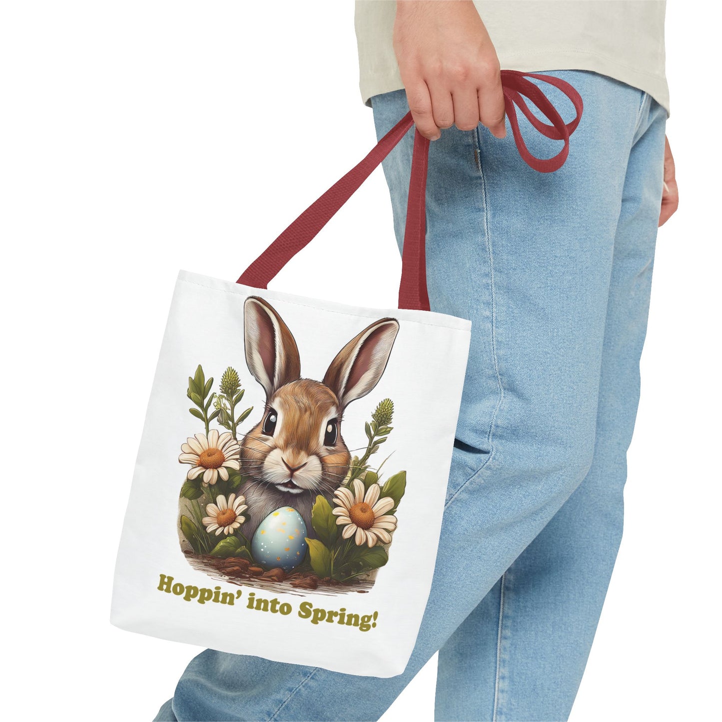 Easter Tote Bag - Hoppin’ into Spring!