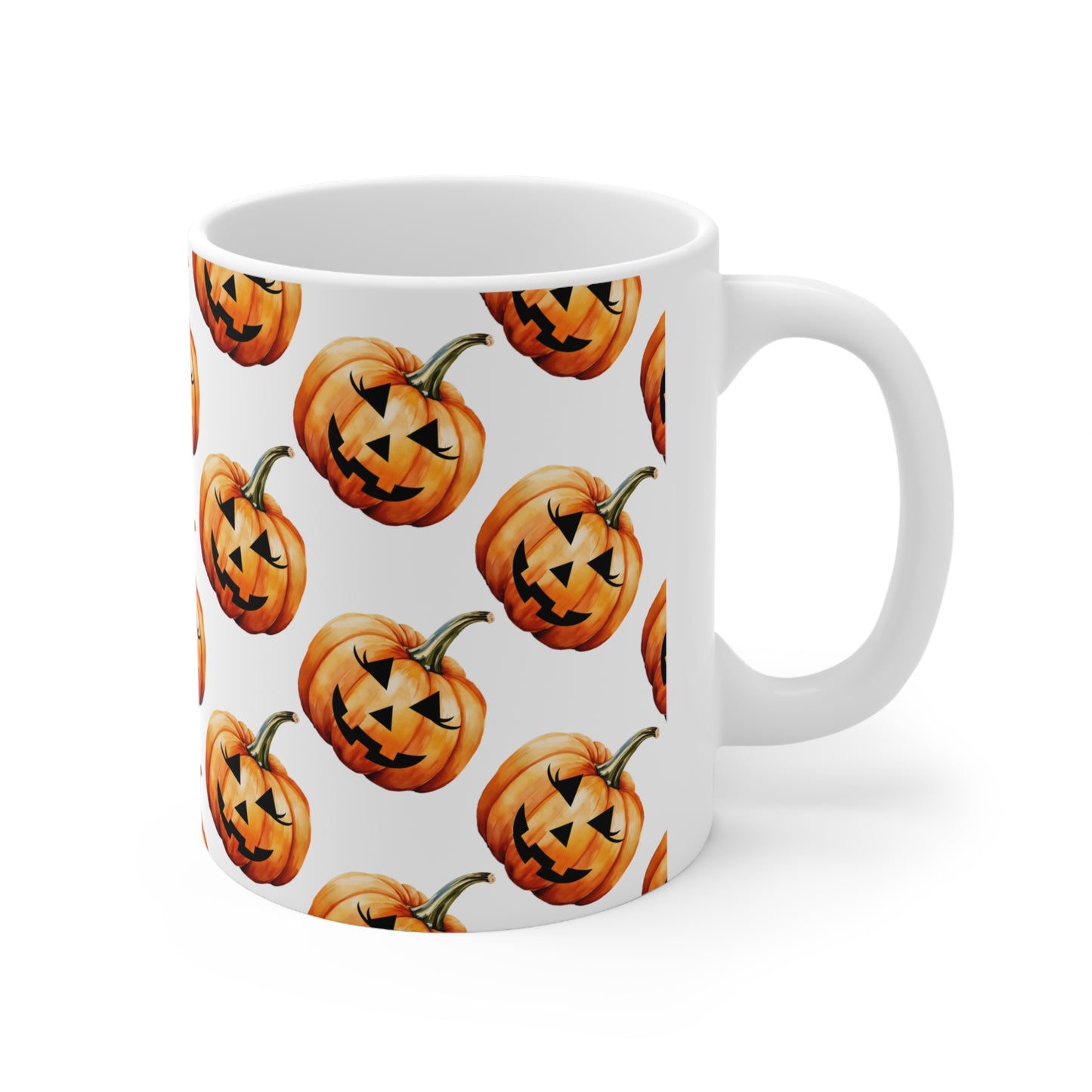 🎃 Embrace Autumn Magic - Pumpkin Bliss Collection for Cozy Season Vibes ✨ - Halloween Pumpkin Ceramic Coffee Cups | 11oz, 15oz | Fall Home Decor, Spooky Gifts, Autumn Mugs, Seasonal Drinkware, Trick or Treat