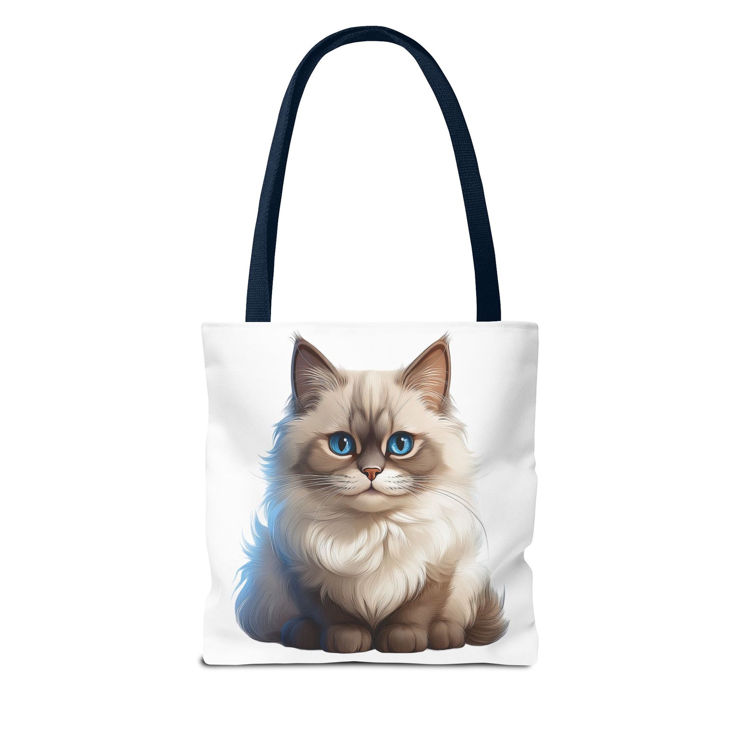 Ragdoll Cuteness Cat Illustration Tote Bag - Perfect for Pet Lovers