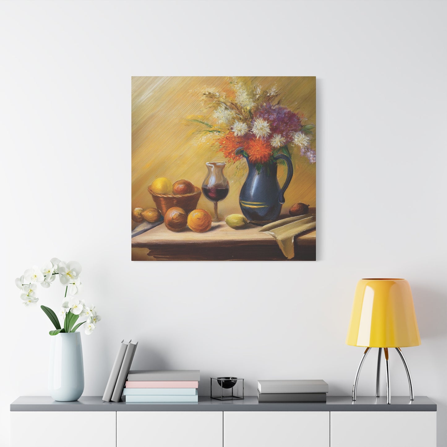 Canvas Print - Vibrant Still Life Symphony