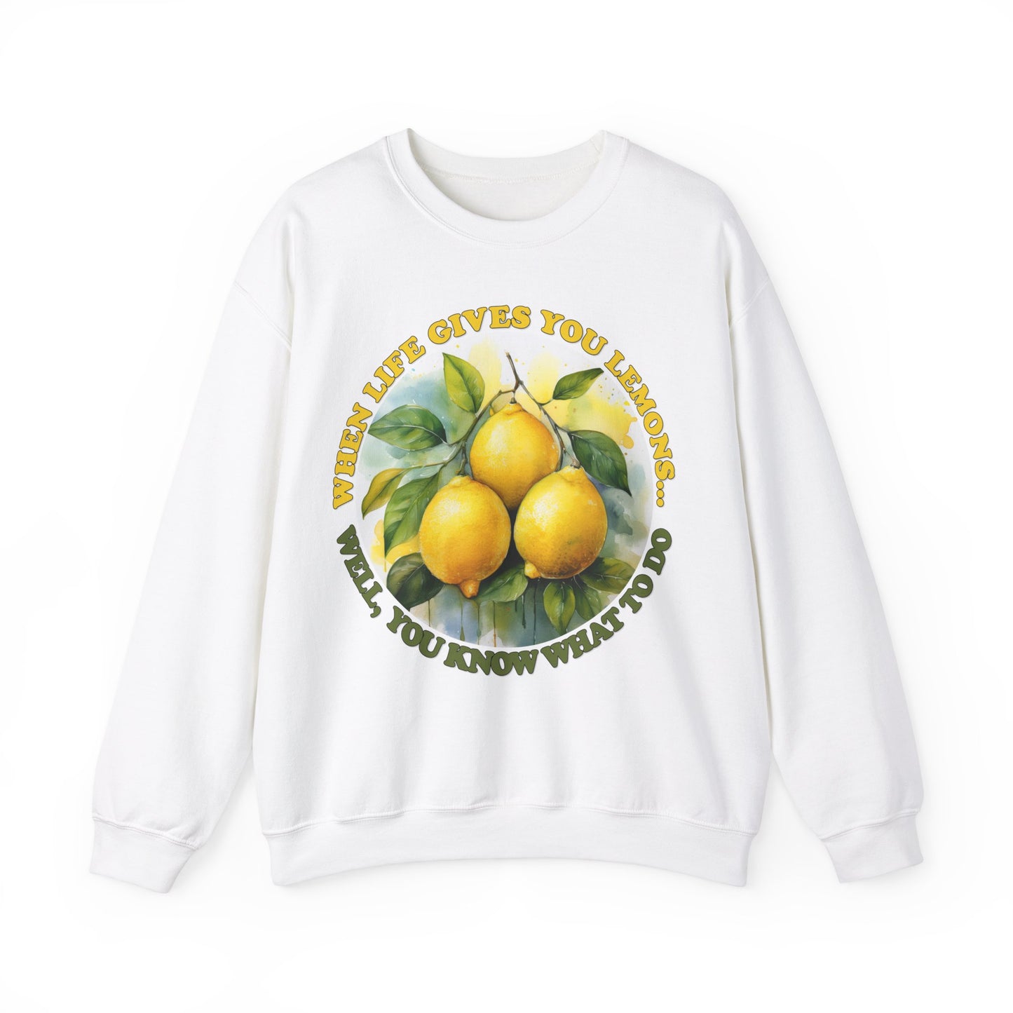 Lemons Crewneck Sweatshirt - Unisex Heavy Blend™