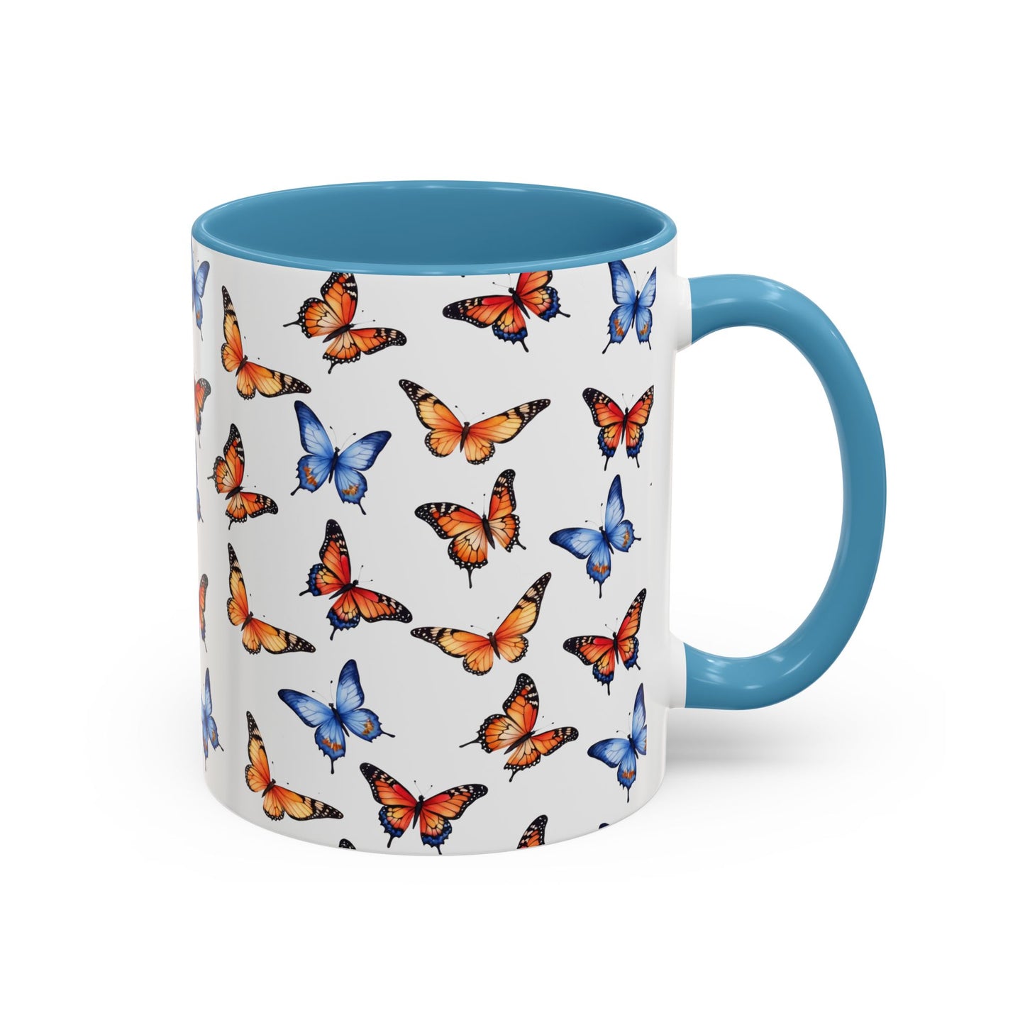 Coffee Mug: Butterfly Abstract Art Design
