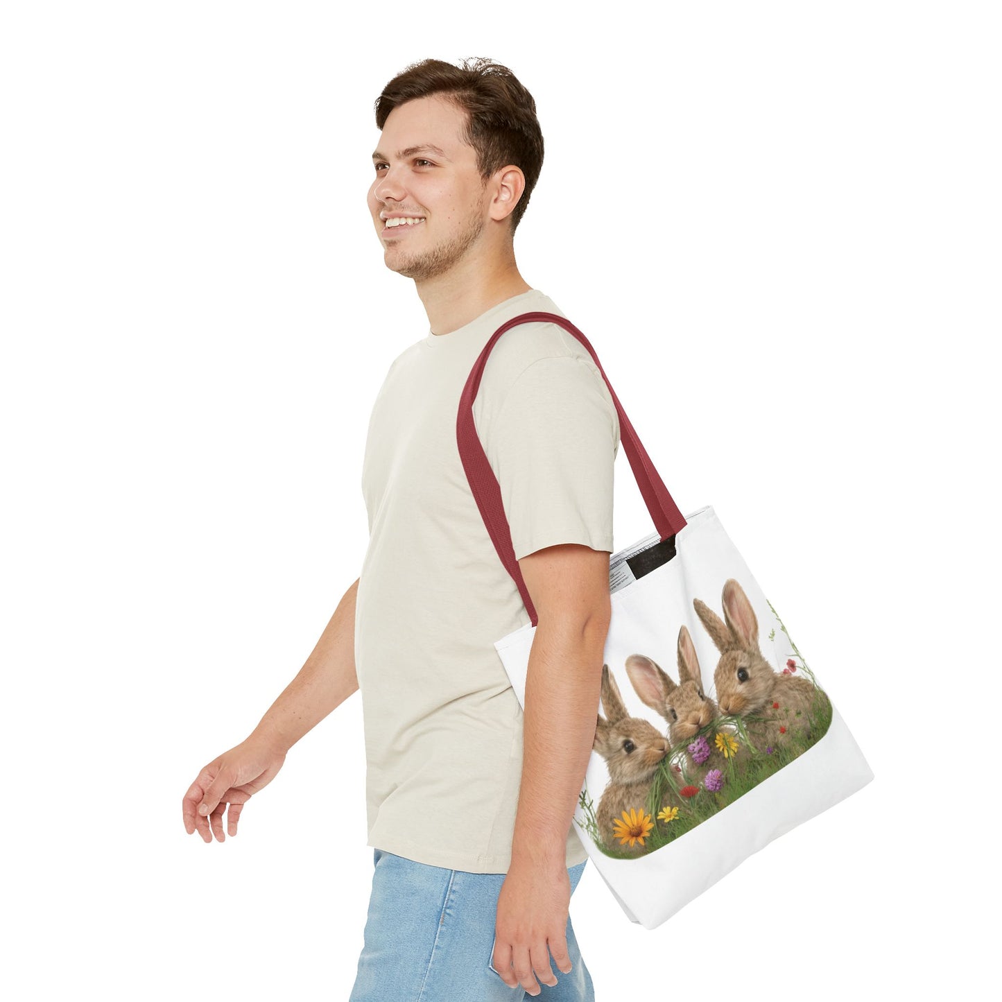 Easter Tote Bag - Bunny Easter