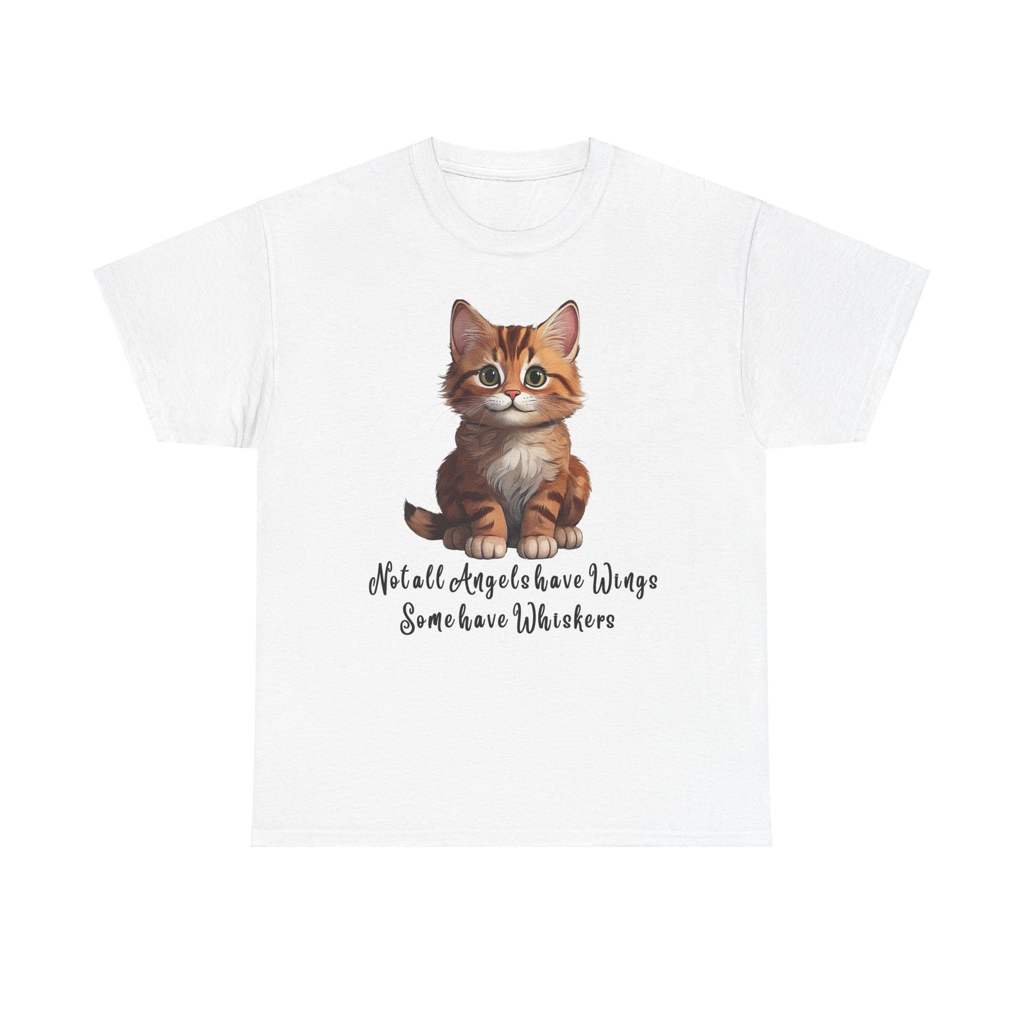 Cat Lover T-Shirt - Not all Angels have Wings, some have whiskers