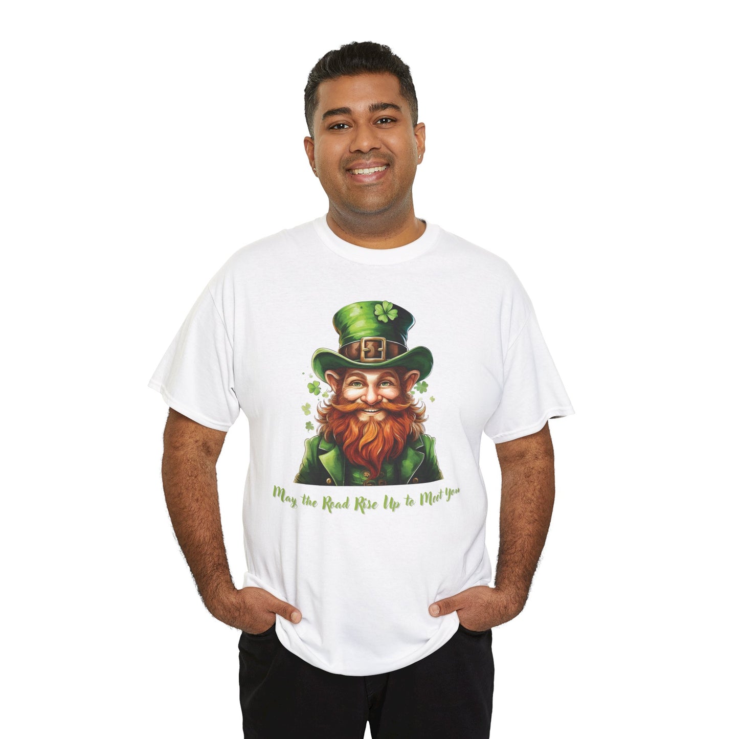May the Road Rise Up to Meet You - Unisex Tee - Irish, St Patrick's Day