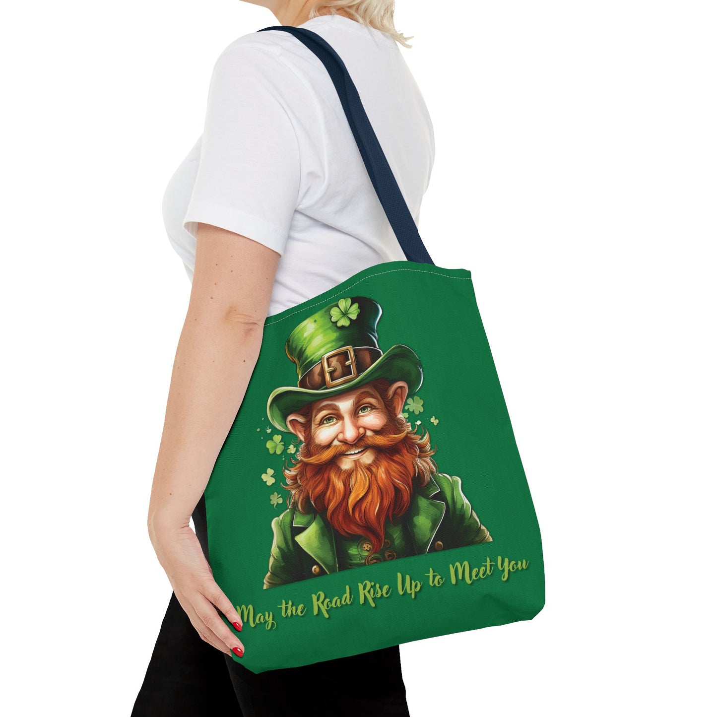 St. Patrick's Day Tote Bag - May the Road Rise Up to Meet You