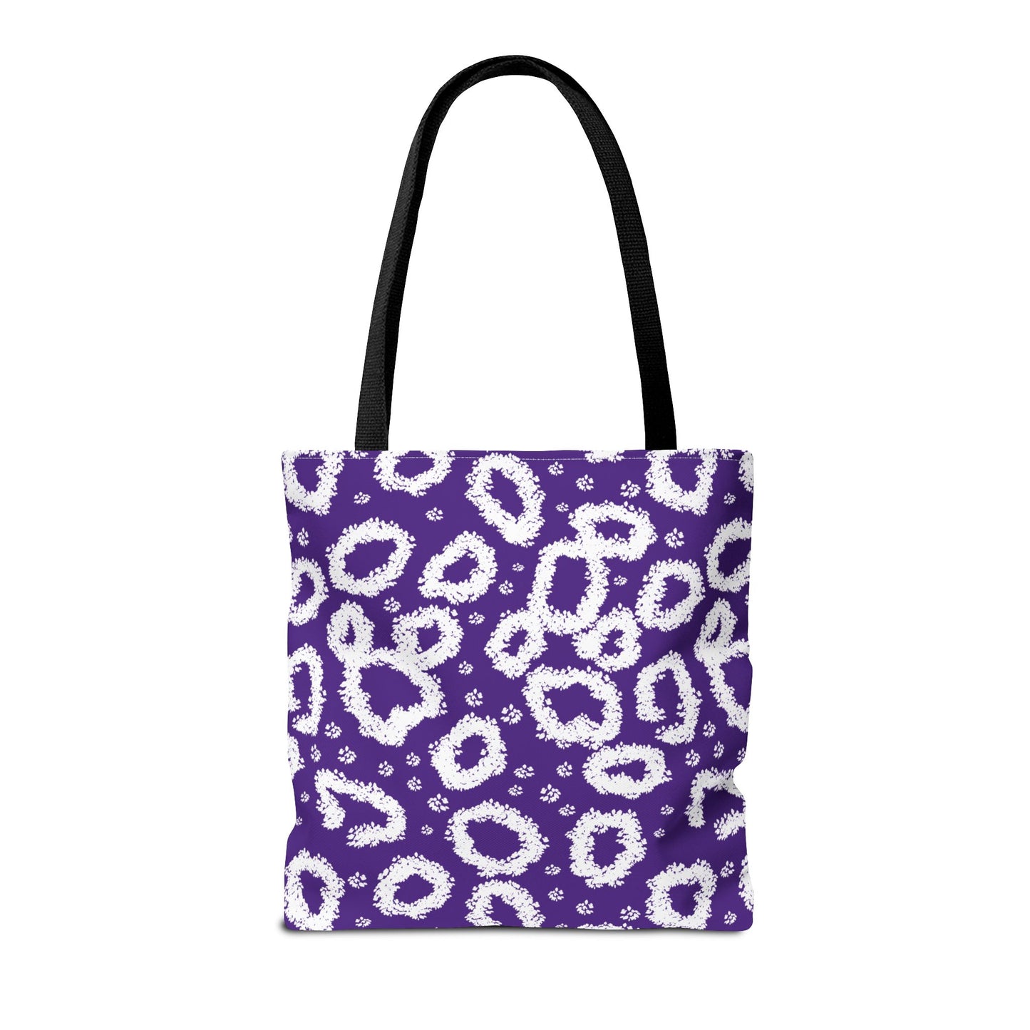 Purple Leopard Print Tote Bag - Stylish & Versatile for Everyday Use