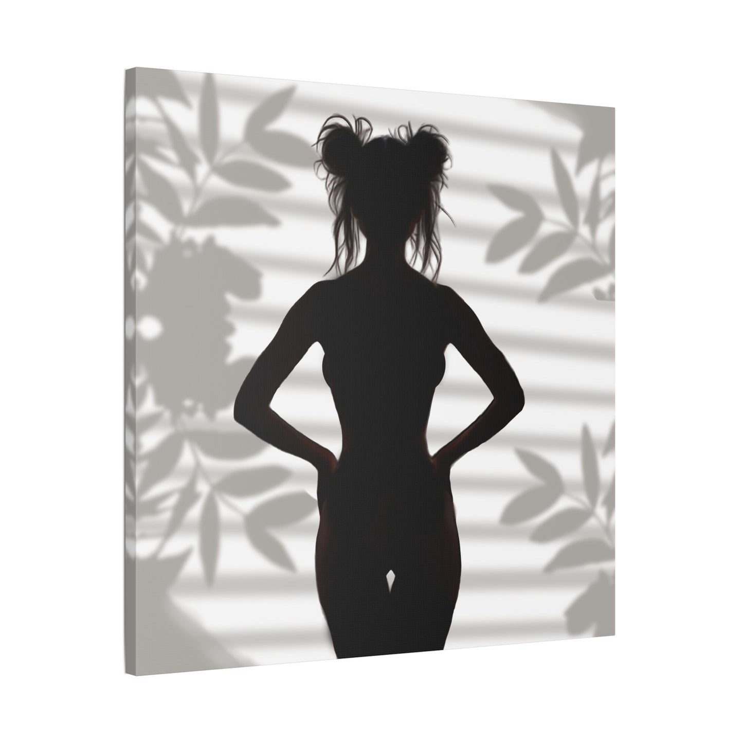 "Roxie" Confident Woman - Empowerment Wall Decor - Silhouette Poster - Elegant Abstract Canvas Art, Home Decor, Minimalist Wall Art, Modern Art, Bedroom Aesthetic, Gift for Art Lovers