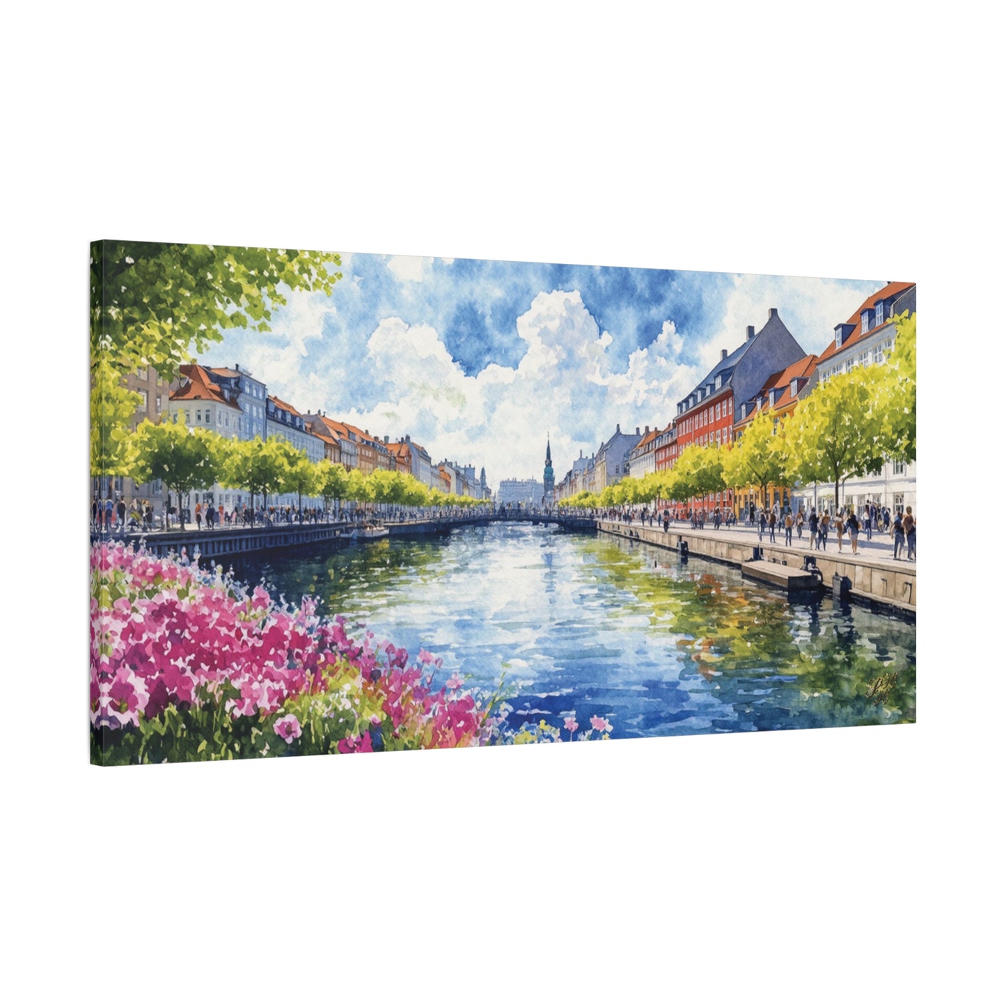 Canvas Print - Copenhagen in Spring