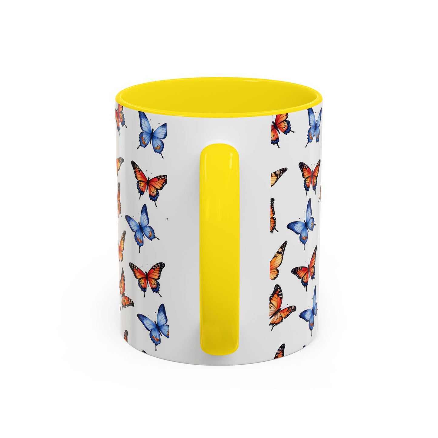 Coffee Mug: Butterfly Abstract Art Design
