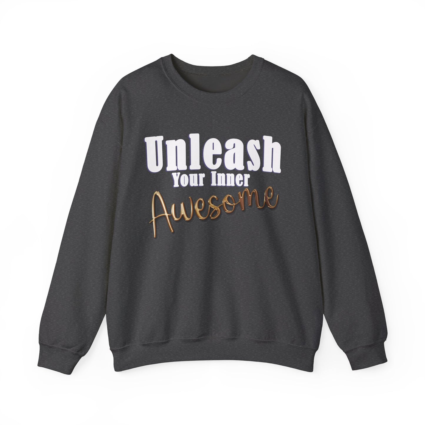 Unisex Heavy Blend™ Crewneck Sweatshirt - Unleash Your Inner Awesome