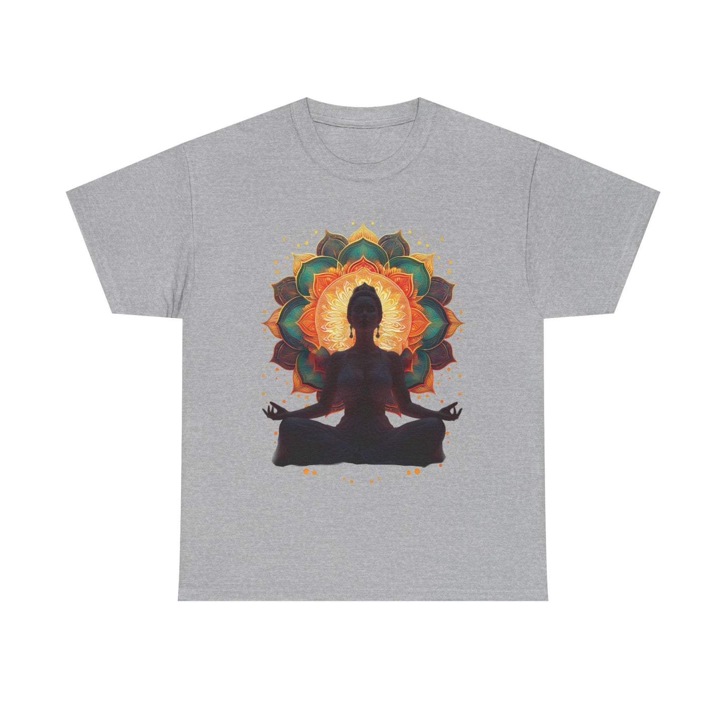Mandala Sunburst Tee - Yoga, Mindfulness, Meditation