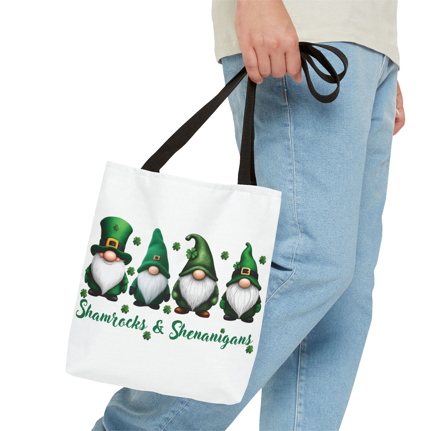 St. Patrick's Day Tote Bag - Shamrocks & Shenanigans