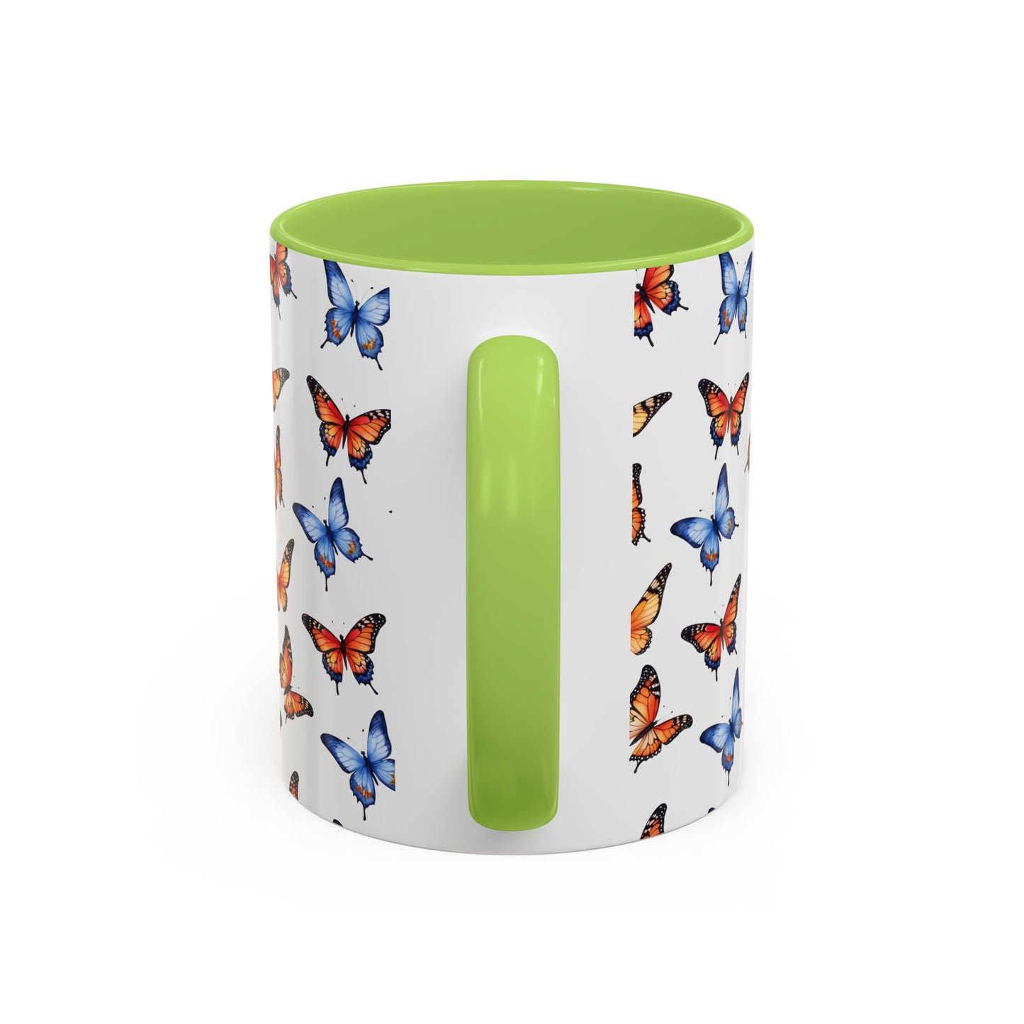 Coffee Mug: Butterfly Abstract Art Design