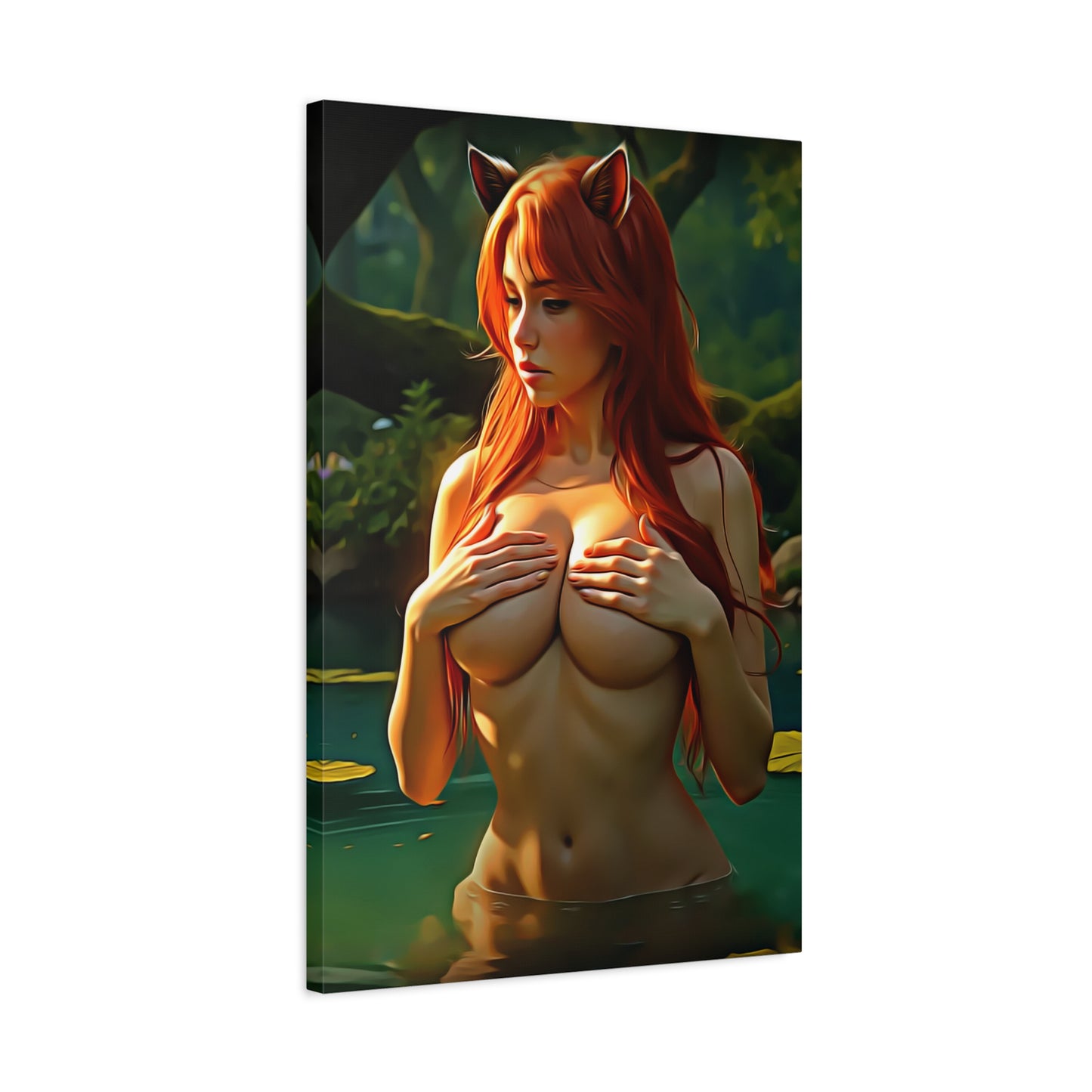 Mystic Forest Guardian – Enchanted Nature Art - Matte Canvas, Stretched, 1.25"