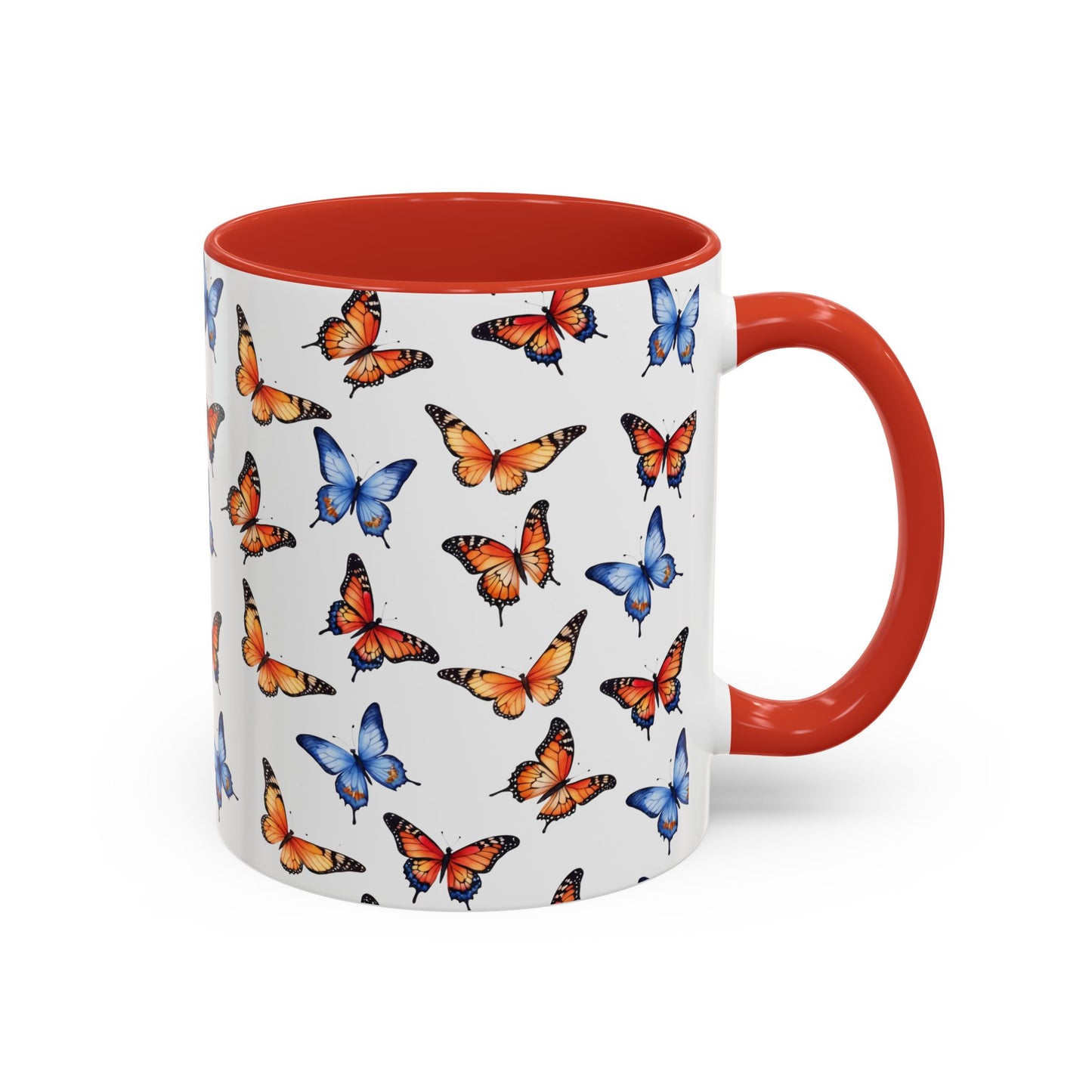 Coffee Mug: Butterfly Abstract Art Design