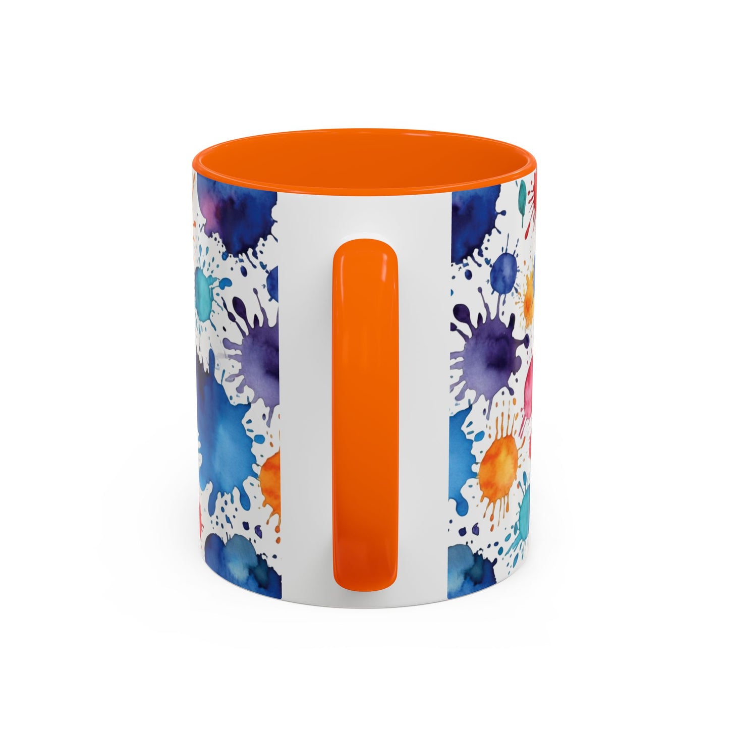 Coffee Mug: Splash Color Explosion Abstract Art Design