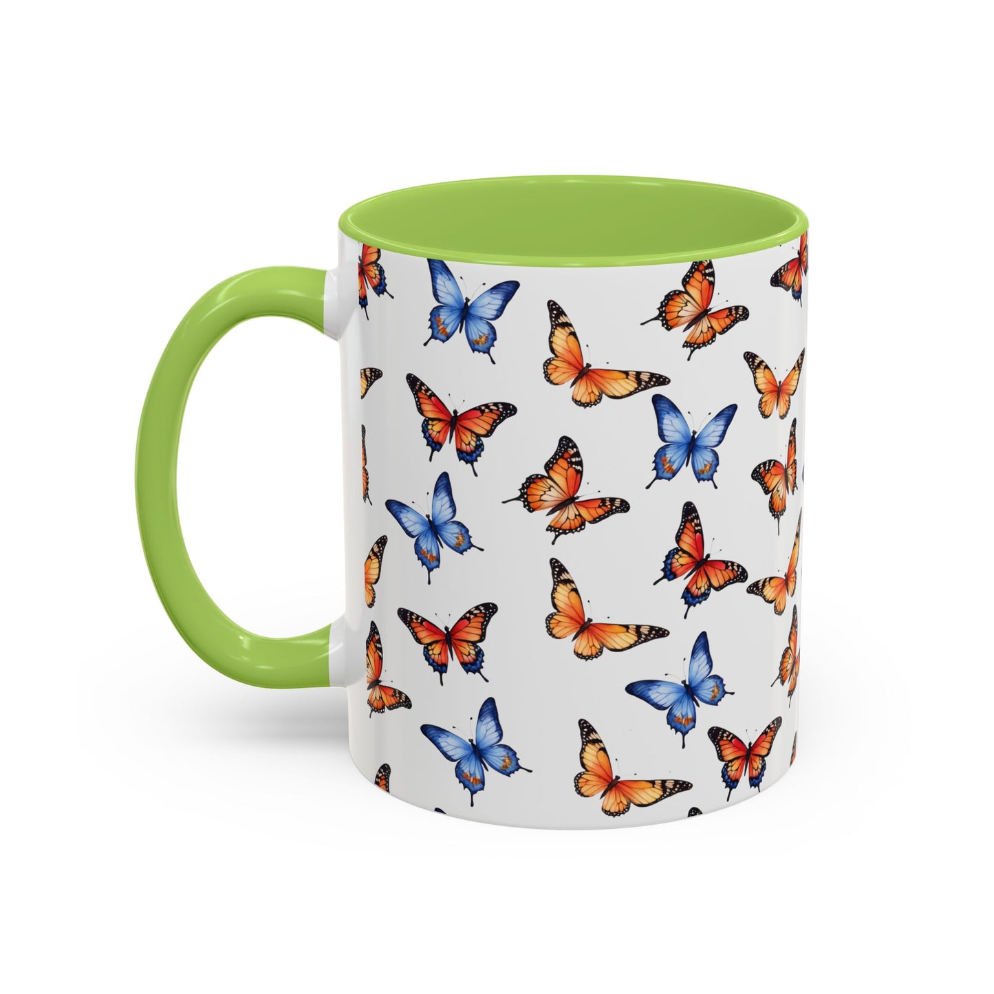 Coffee Mug: Butterfly Abstract Art Design