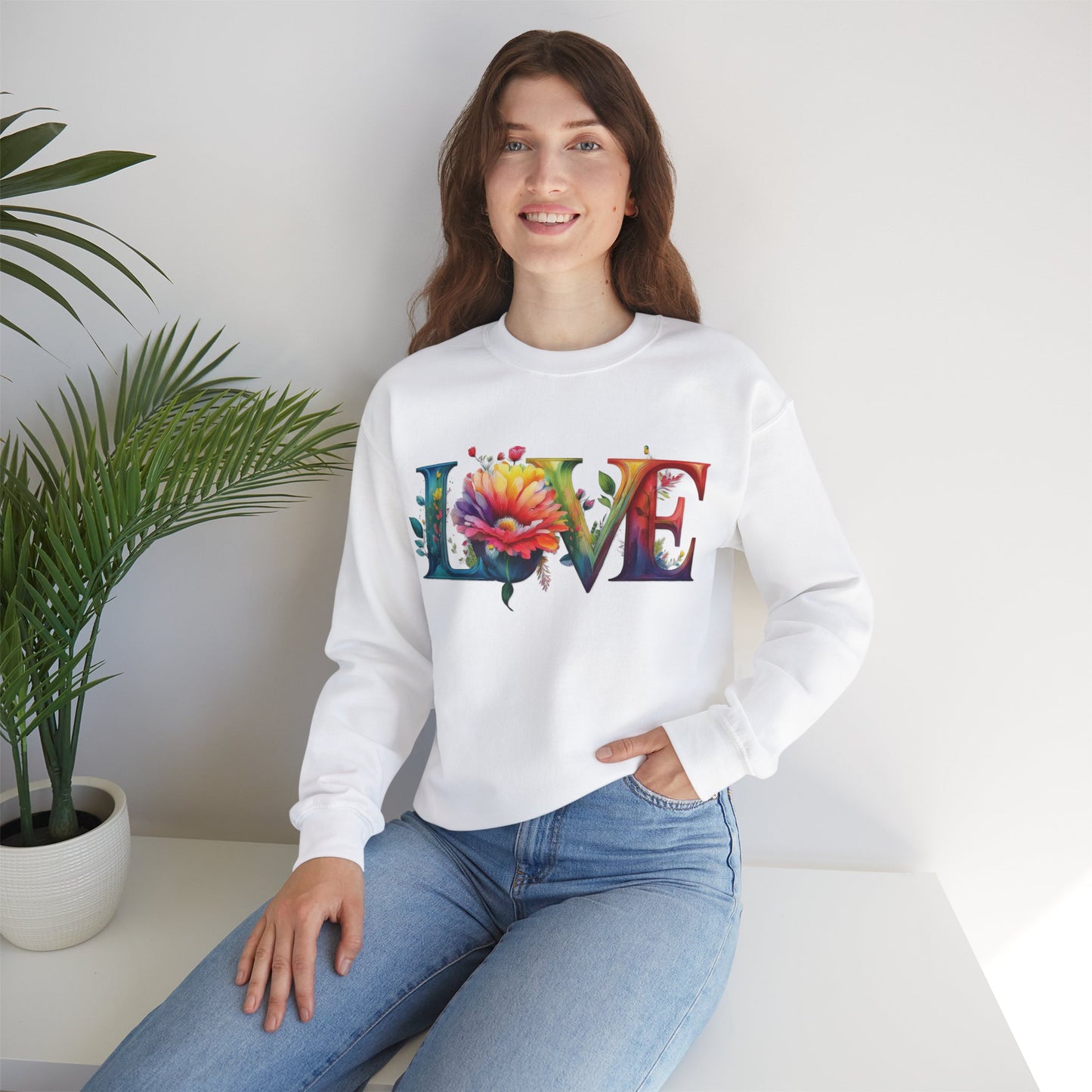Love Design 2 - Unisex Sweatshirt for Valentines Day