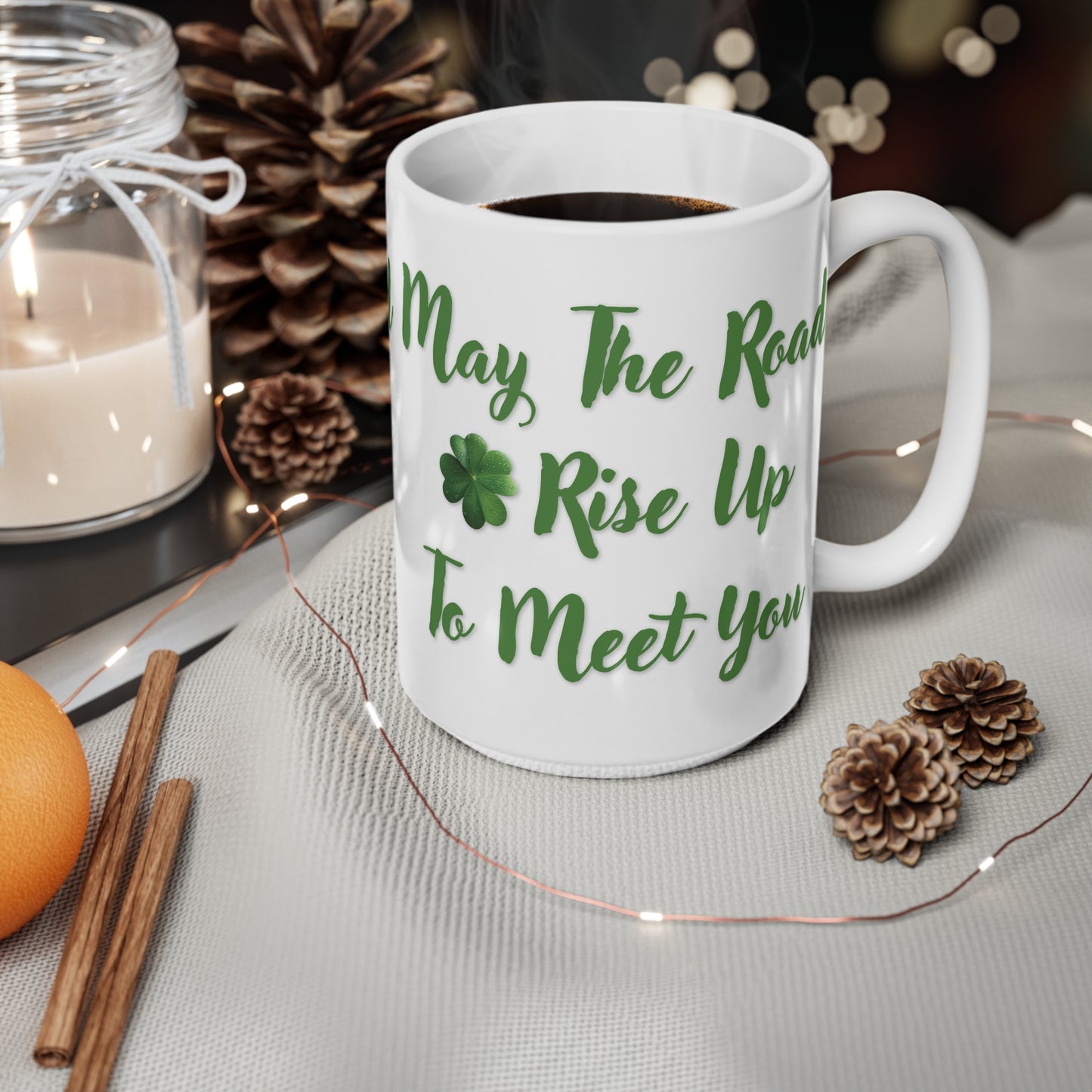 Mugs St Patrick's Day - May the Road Rise Up to Meet You 2