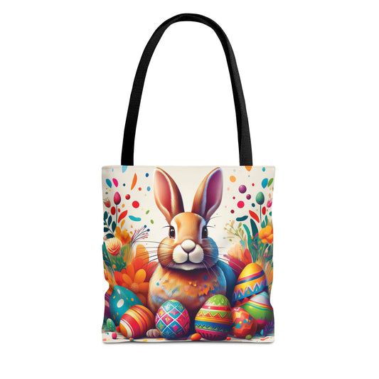 Easter Bunny Tote Bag - Happy Easter