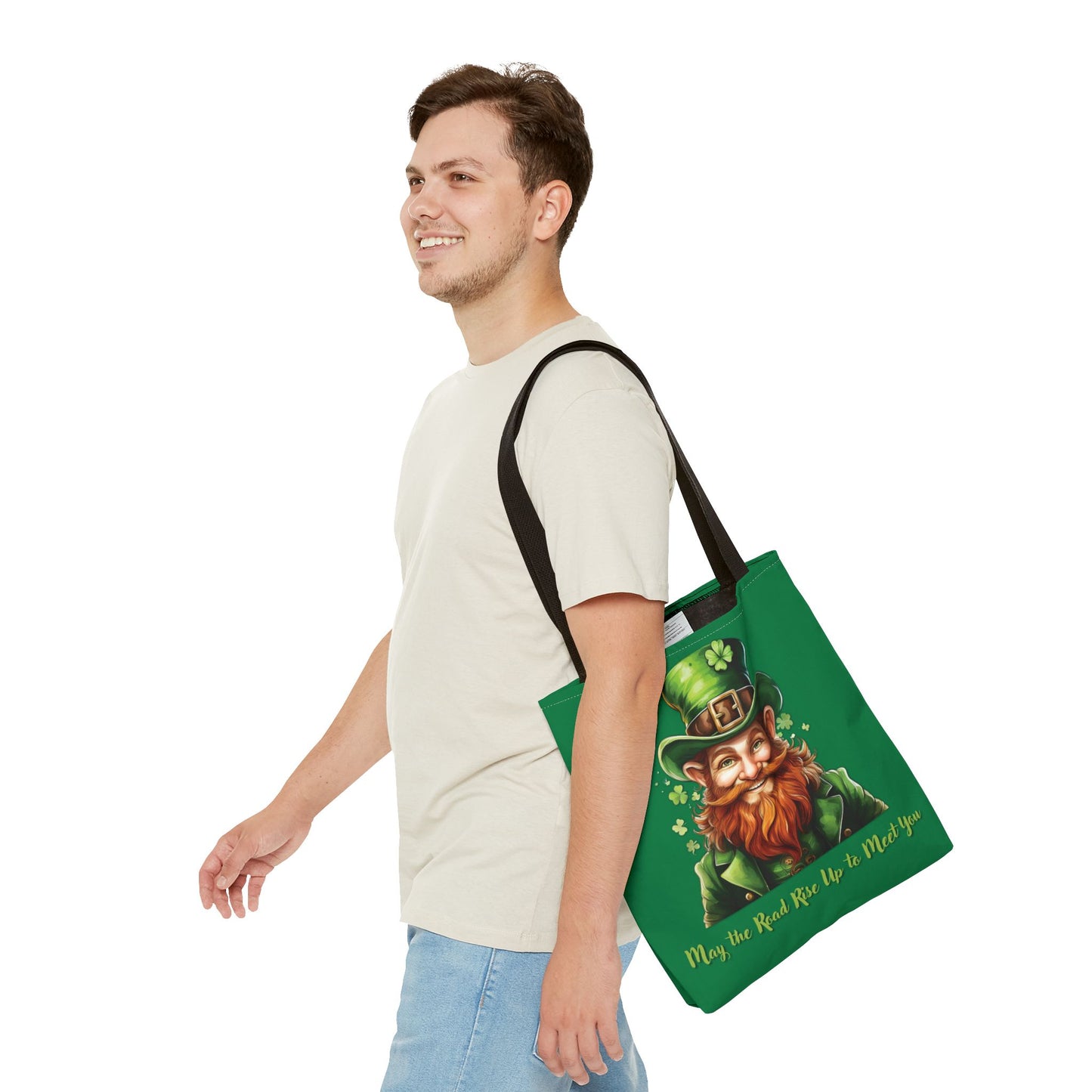 St. Patrick's Day Tote Bag - May the Road Rise Up to Meet You