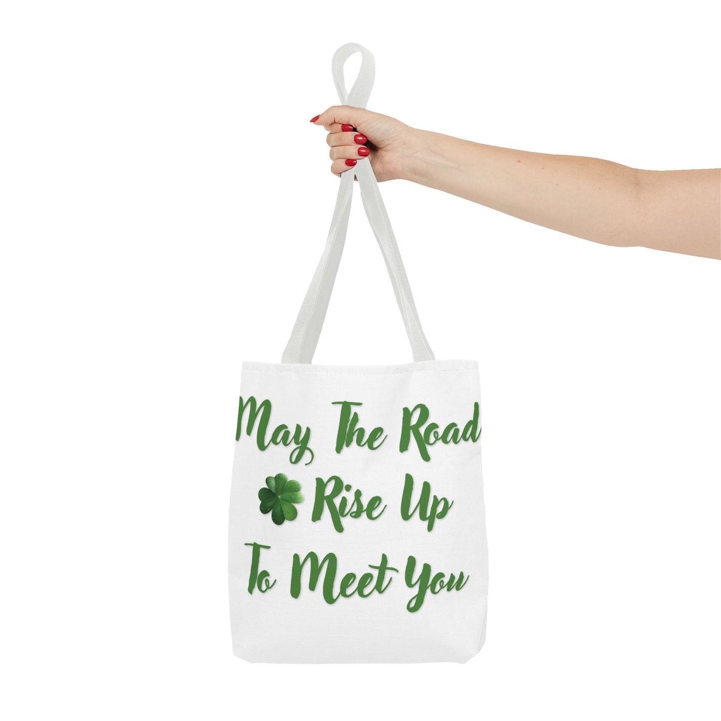 St. Patrick's Day Tote Bag - May the Road Rise Up to Meet You 2