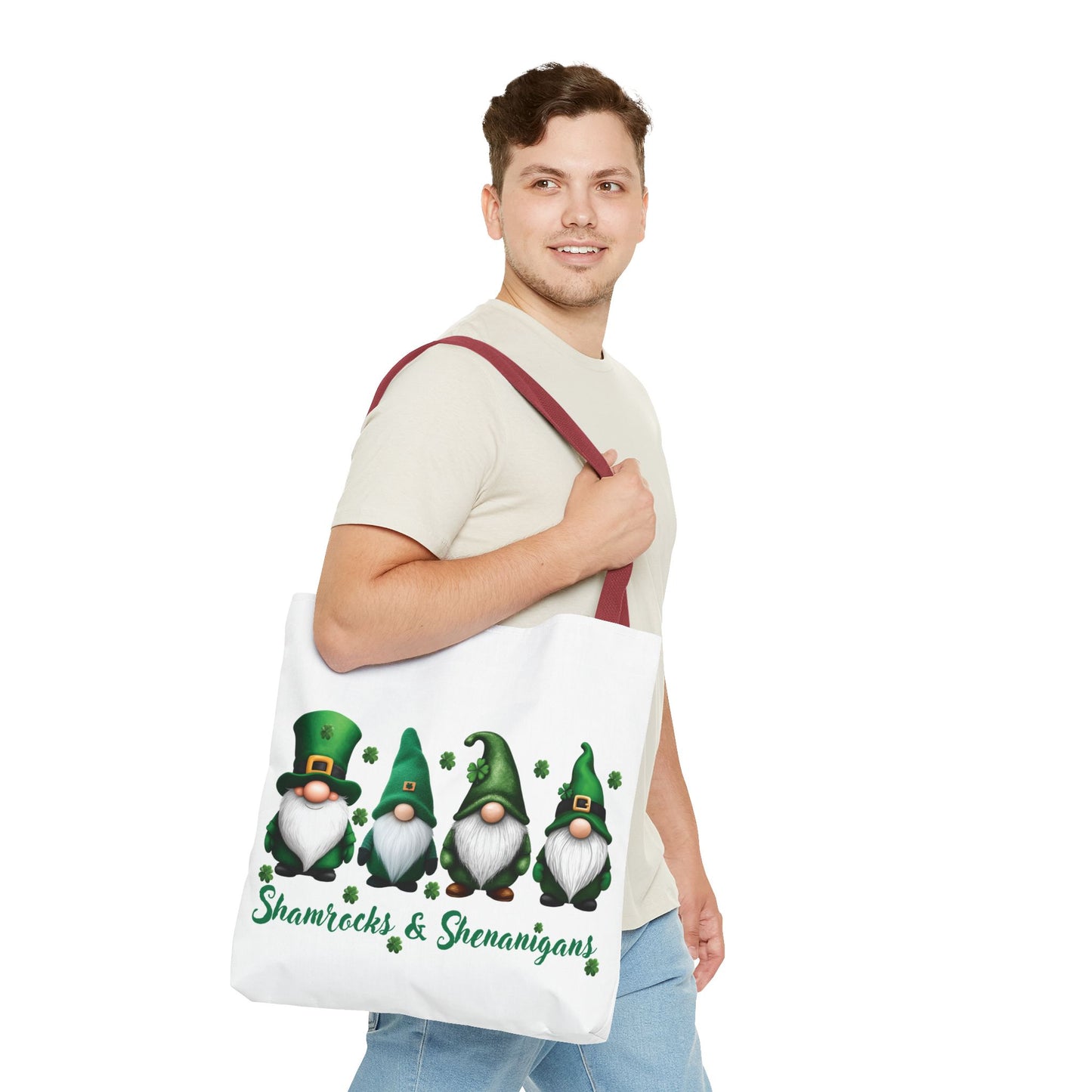 St. Patrick's Day Tote Bag - Shamrocks & Shenanigans