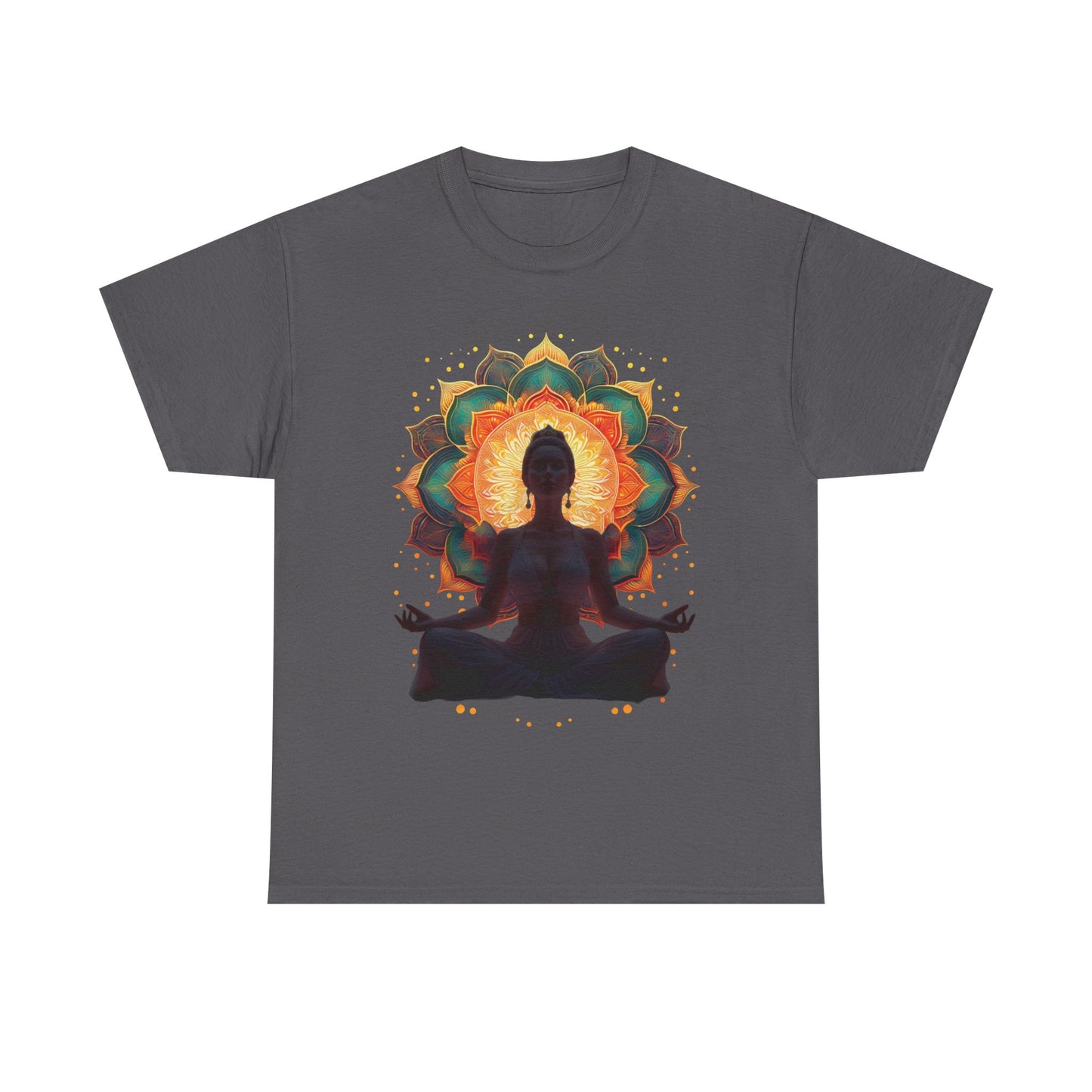 Mandala Sunburst Tee - Yoga, Mindfulness, Meditation