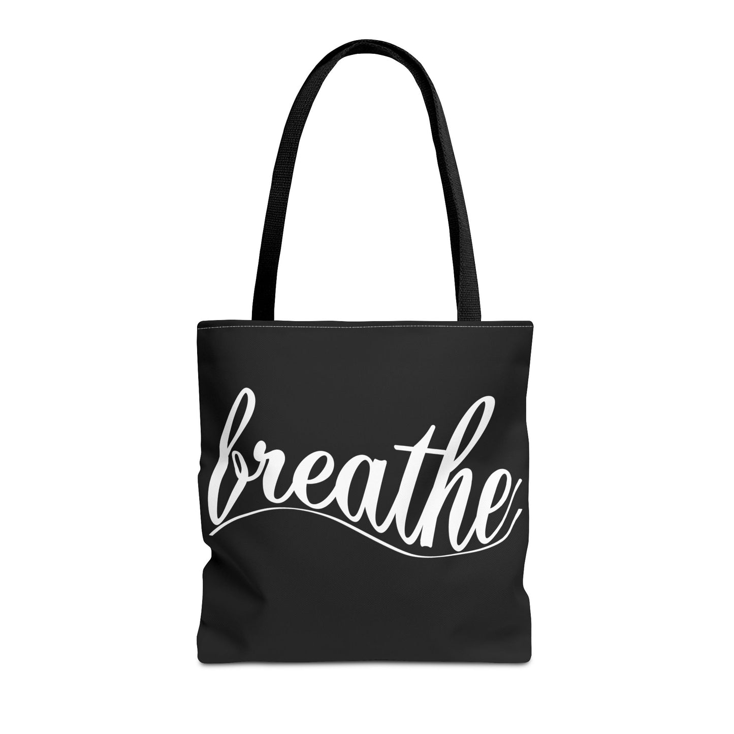 Inspirational 'Breathe' Tote Bag - Motivational Everyday Carry