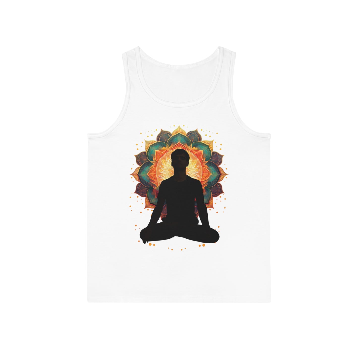 Meditation Goddess Unisex Tank Top | Yoga Wear, Zen Apparel, Spiritual Gift, Summer Outfit, Mindfulness Clothing