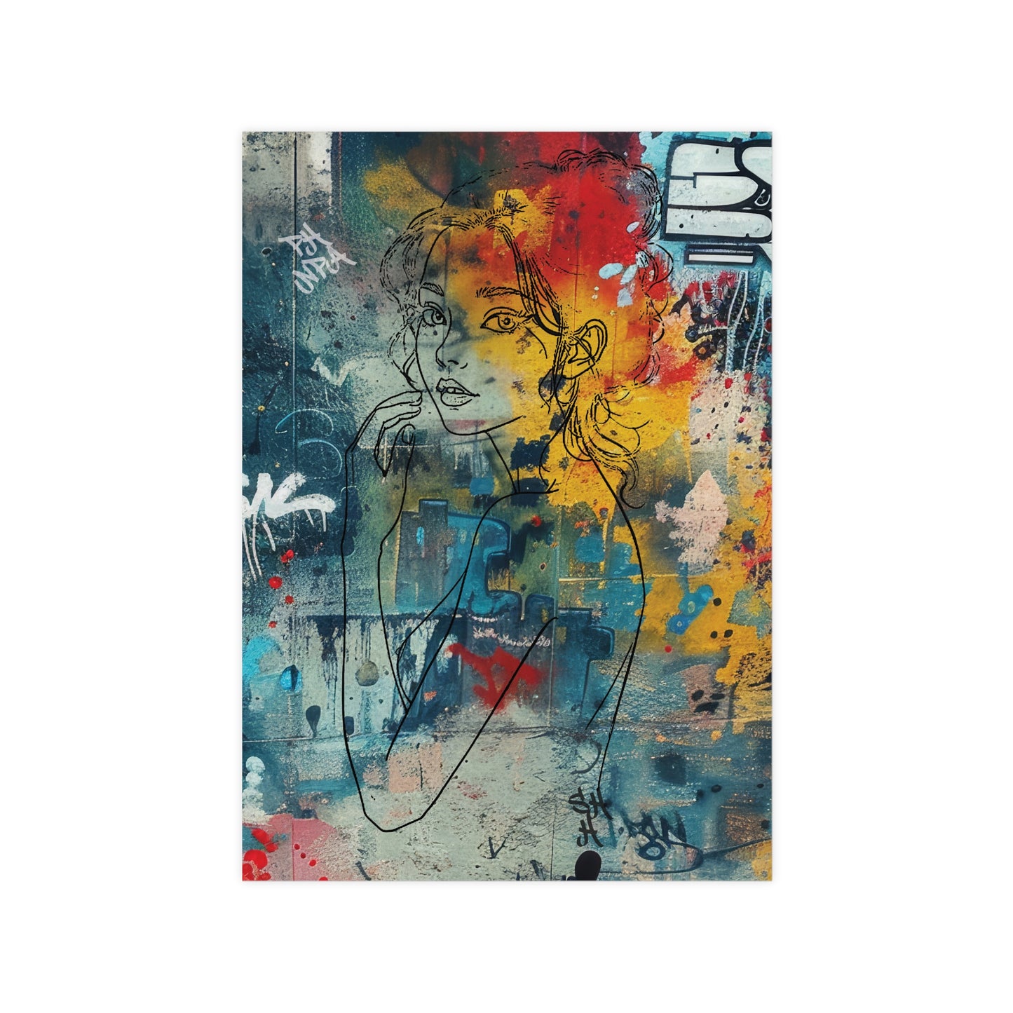 Artistic Portrait and Landscape Posters | Minimalist Art Prints, Modern Wall Art, Home Decor, Gift for Art Lovers, Office Decoration