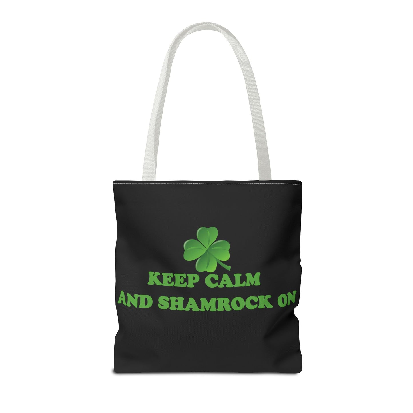 St. Patrick's Day Tote Bag - Keep Calm and Shamrock On