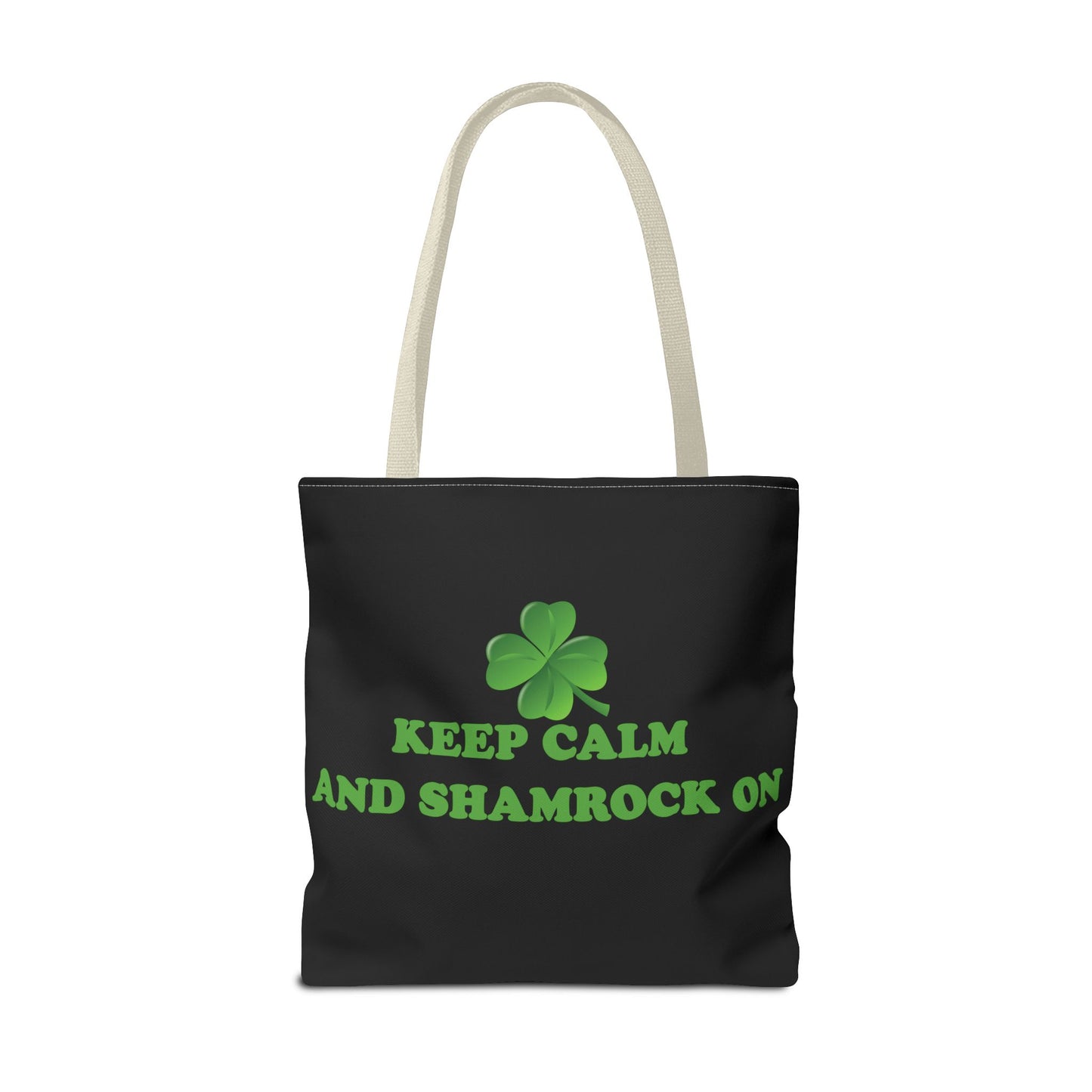 St. Patrick's Day Tote Bag - Keep Calm and Shamrock On