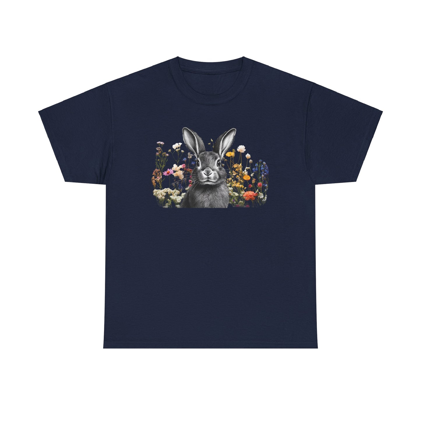 Easter - Unisex Tee - Easter Bunny in the Meadow