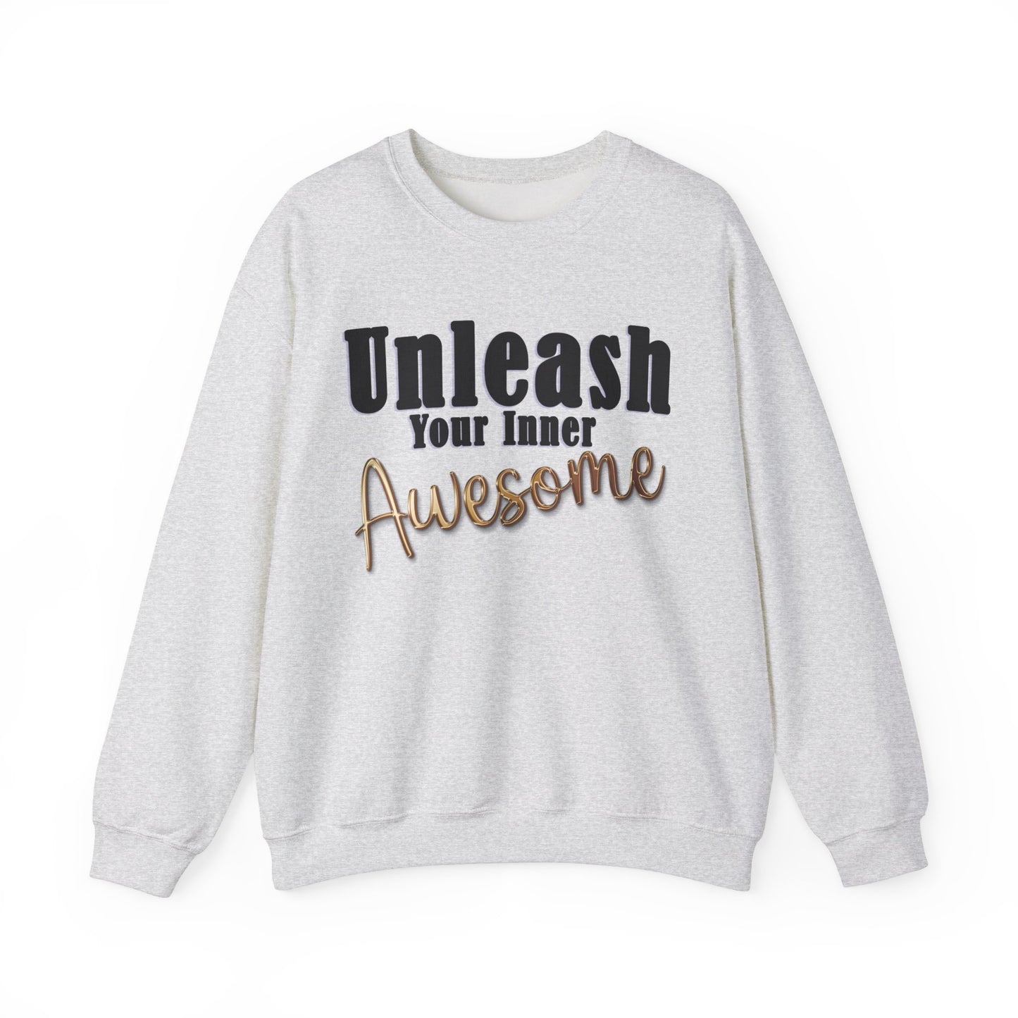 Unisex Heavy Blend™ Crewneck Sweatshirt - Unleash Your Inner Awesome