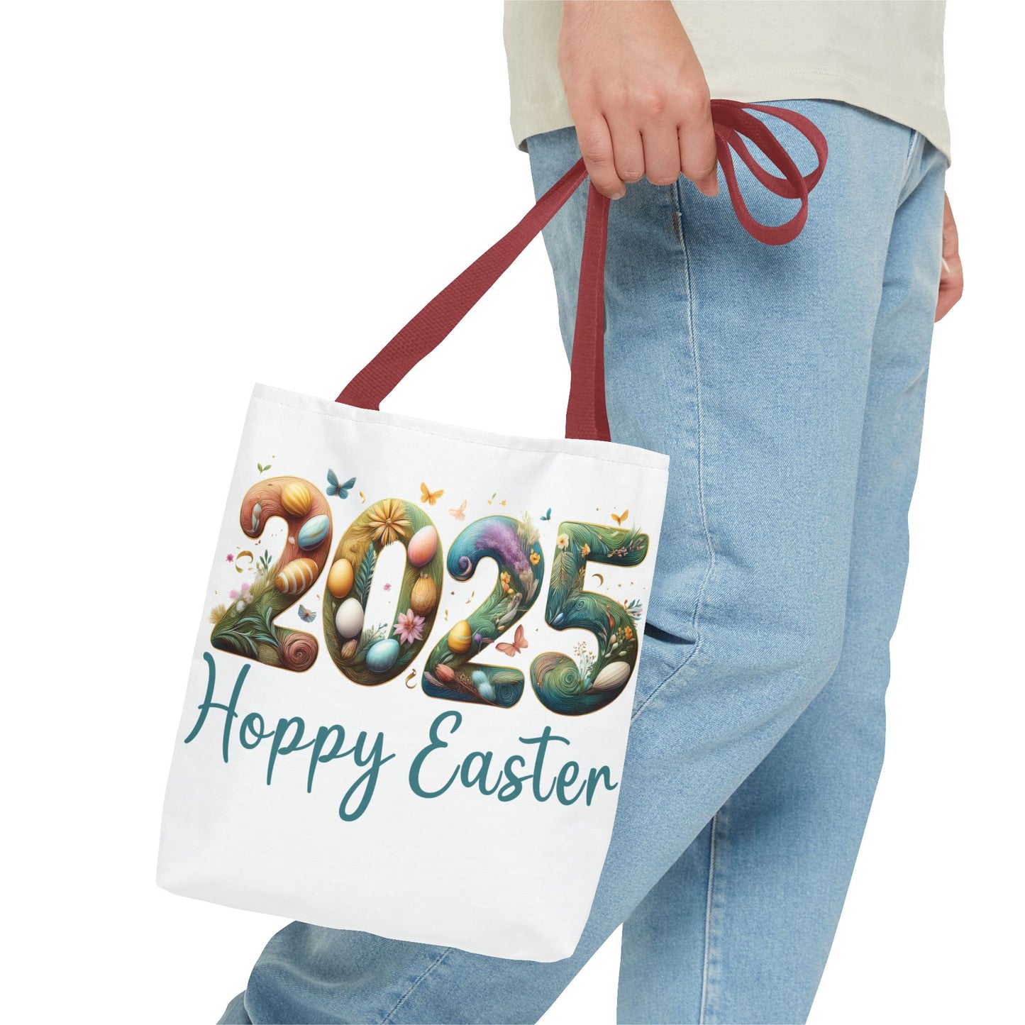 Easter Tote Bag - Hoppy Easter 2025