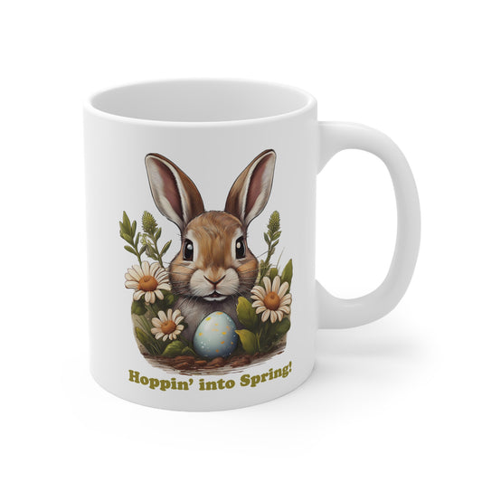 Mug - Hoppin’ into Spring! - Coffee Cup 11oz/15oz