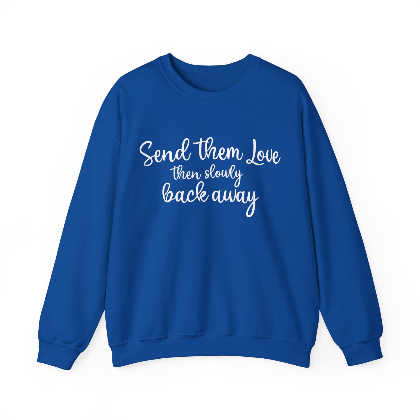 Send Them Love Unisex Crewneck Sweatshirt - Cozy Gift for Friends & Family