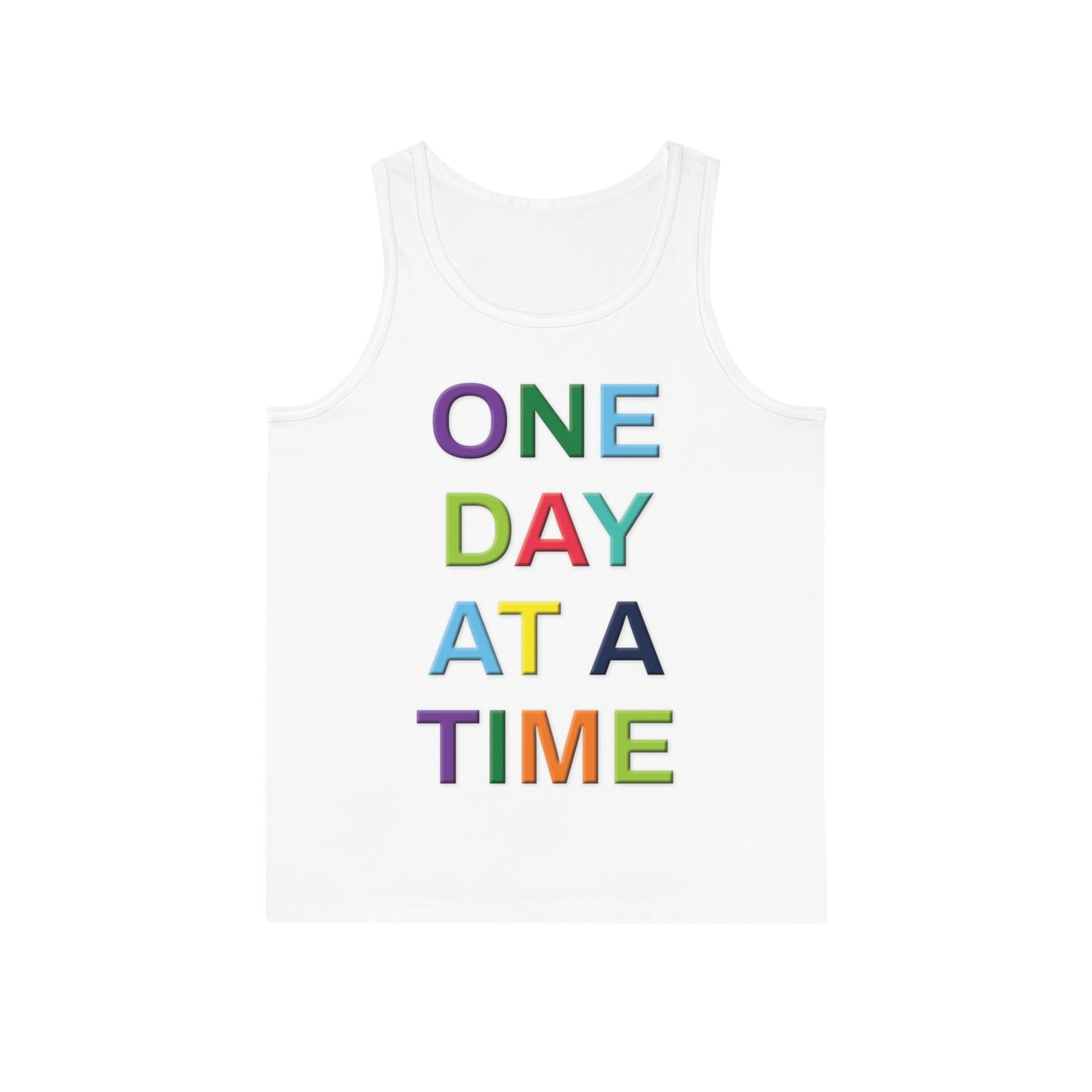 Inspirational Unisex Softstyle Tank Top | Motivational Apparel for Self-Care, Casual Wear, Gifts, Fitness, Everyday Style