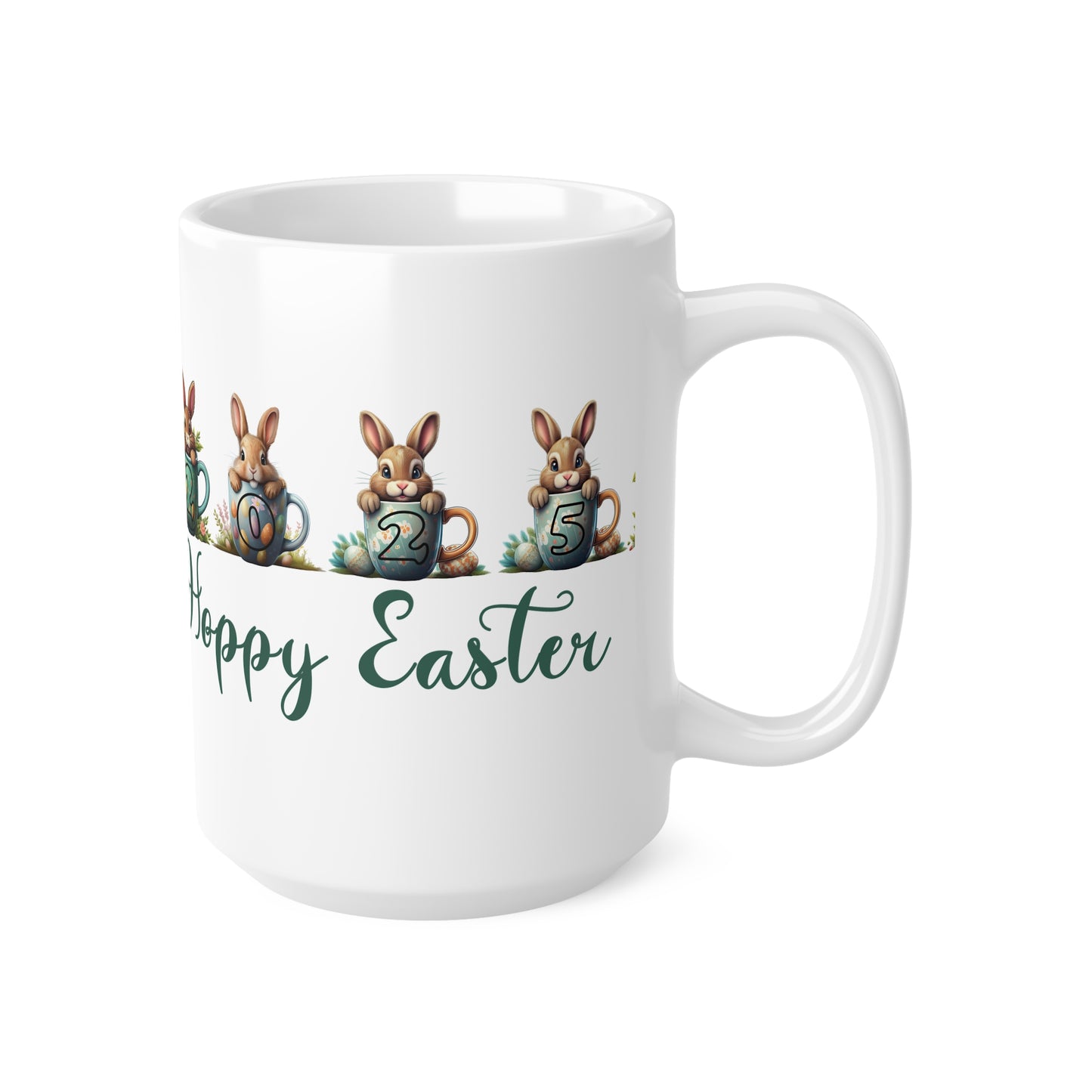 Copy of Mug - Hoppy Easter 2025 Ceramic Coffee Cup 11oz/15oz