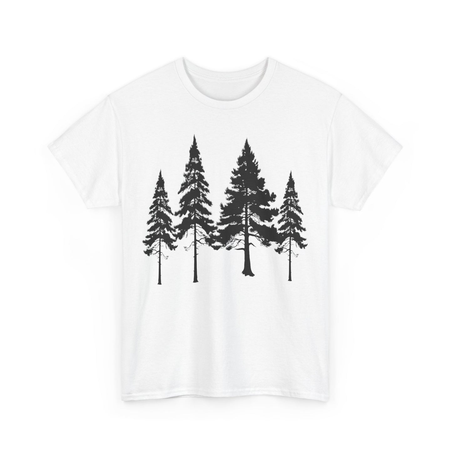 Evergreen Tree Unisex Tee - Stand Tall, Grow Together Nature Lover Shirt