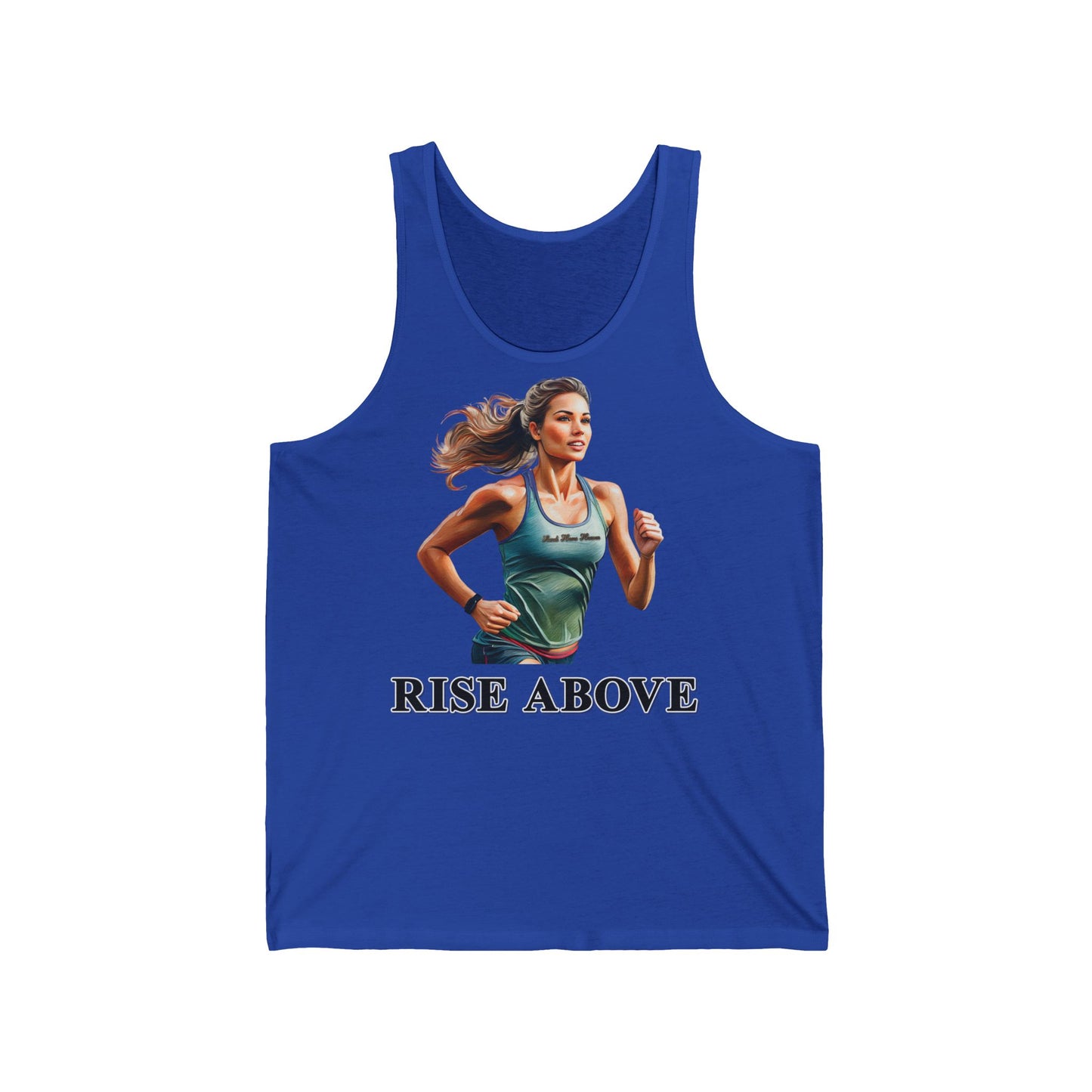Motivational Tank Top - 'Rise Above' Design