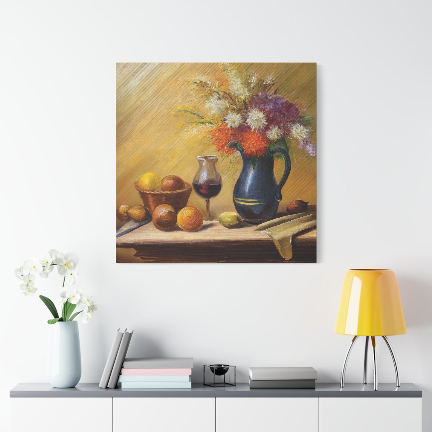 Canvas Print - Vibrant Still Life Symphony