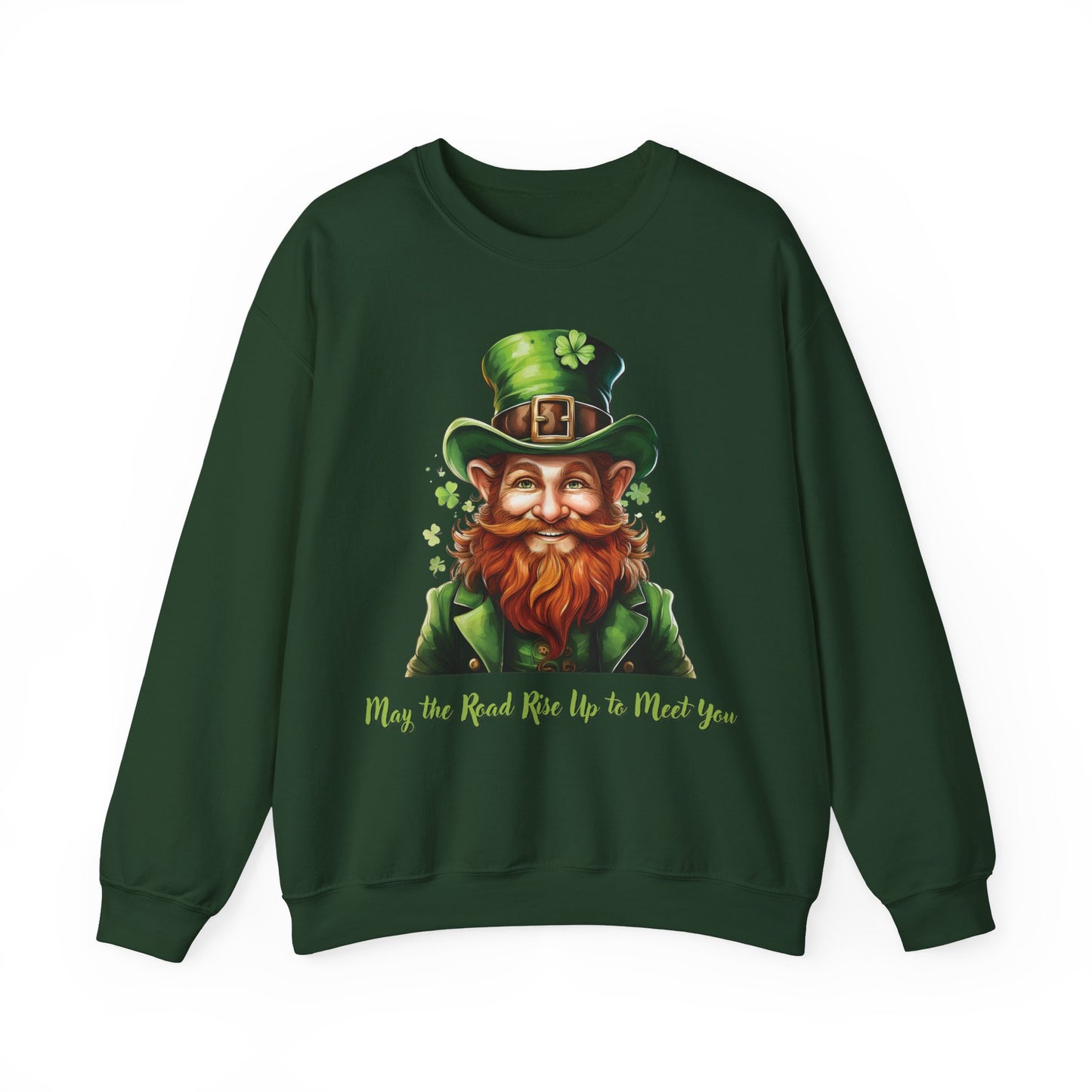 St. Patrick's Day Sweatshirt - May the Road Rise Up to Meet You