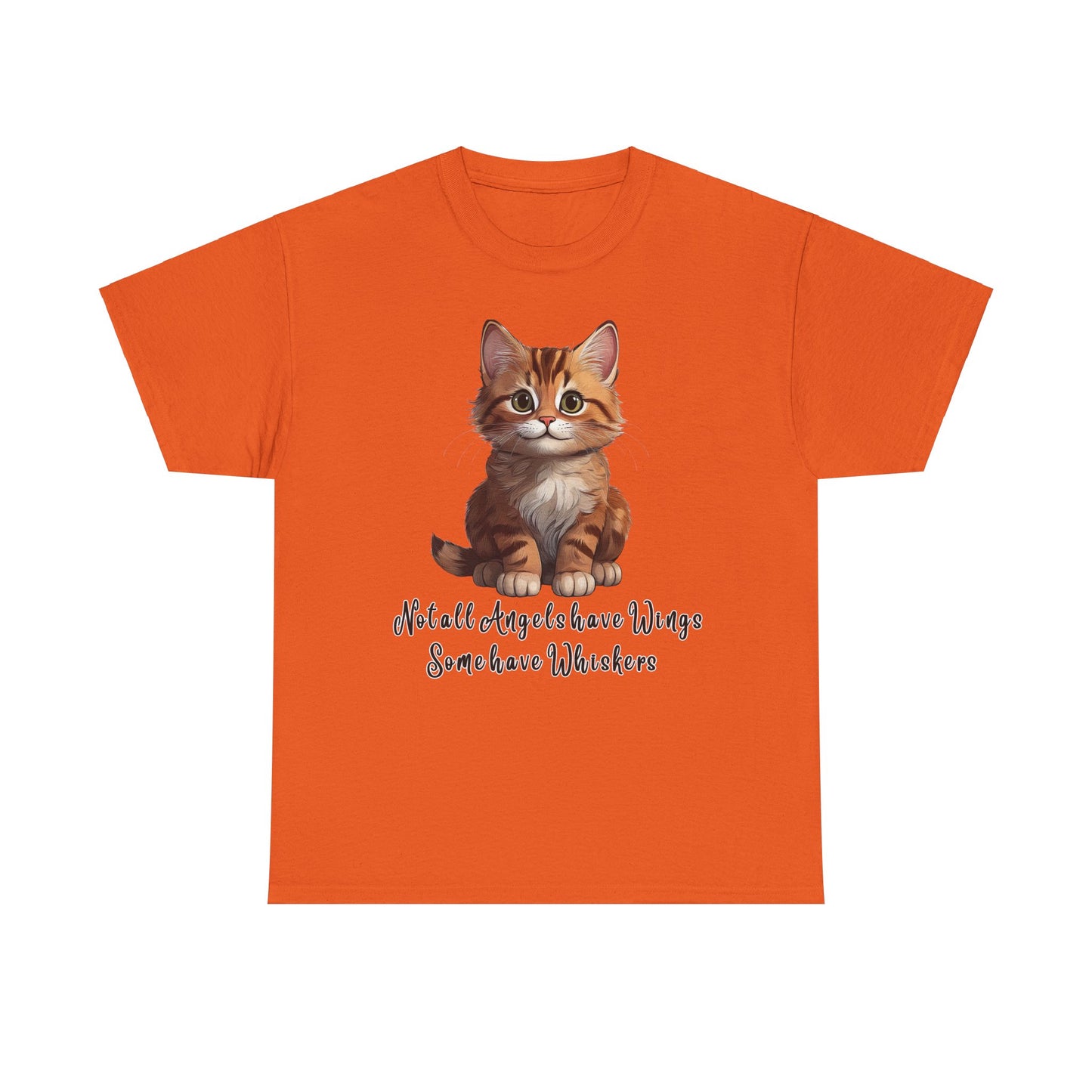 Cat Lover T-Shirt - Not all Angels have Wings, some have whiskers