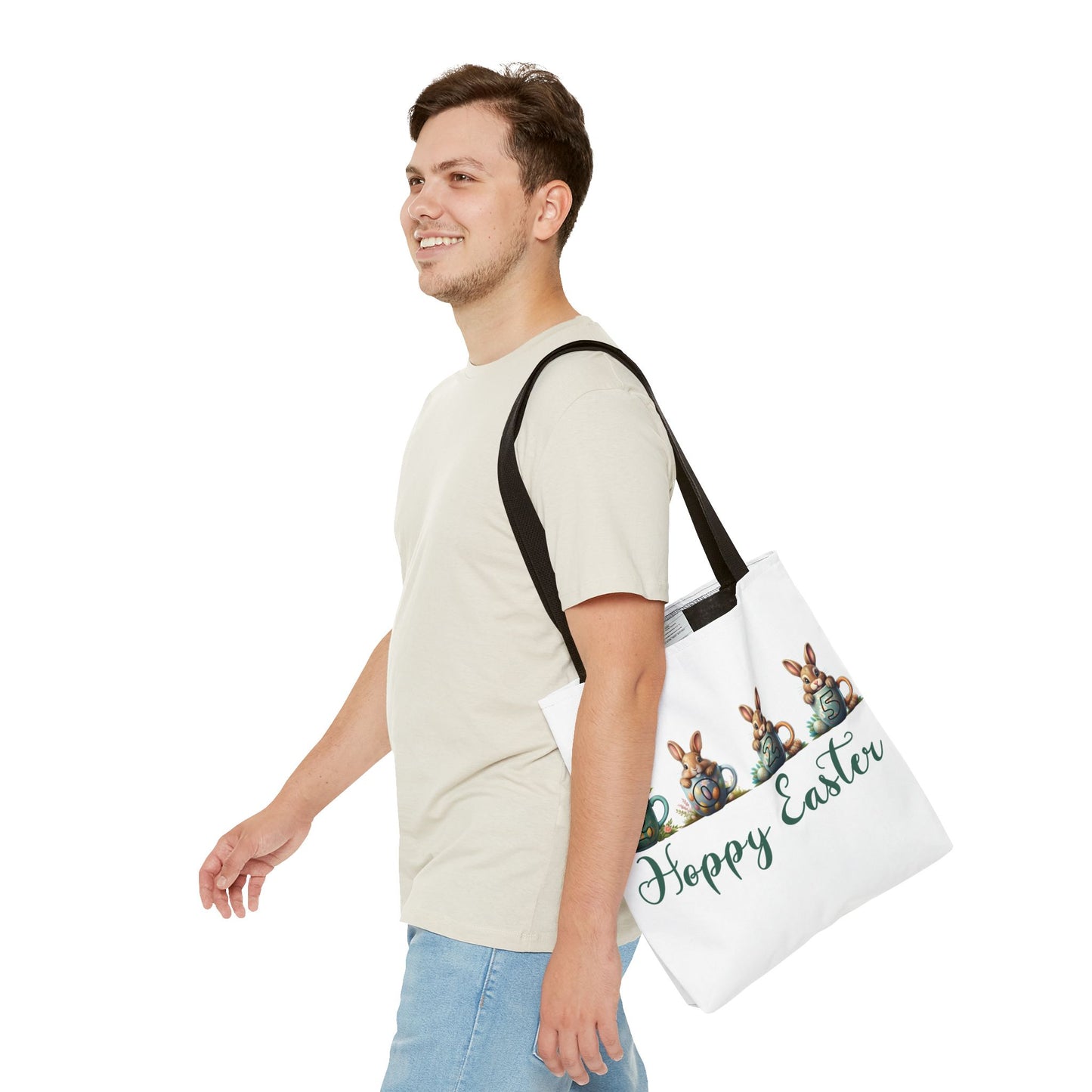 Easter Tote Bag - 2025 Hoppy Easter