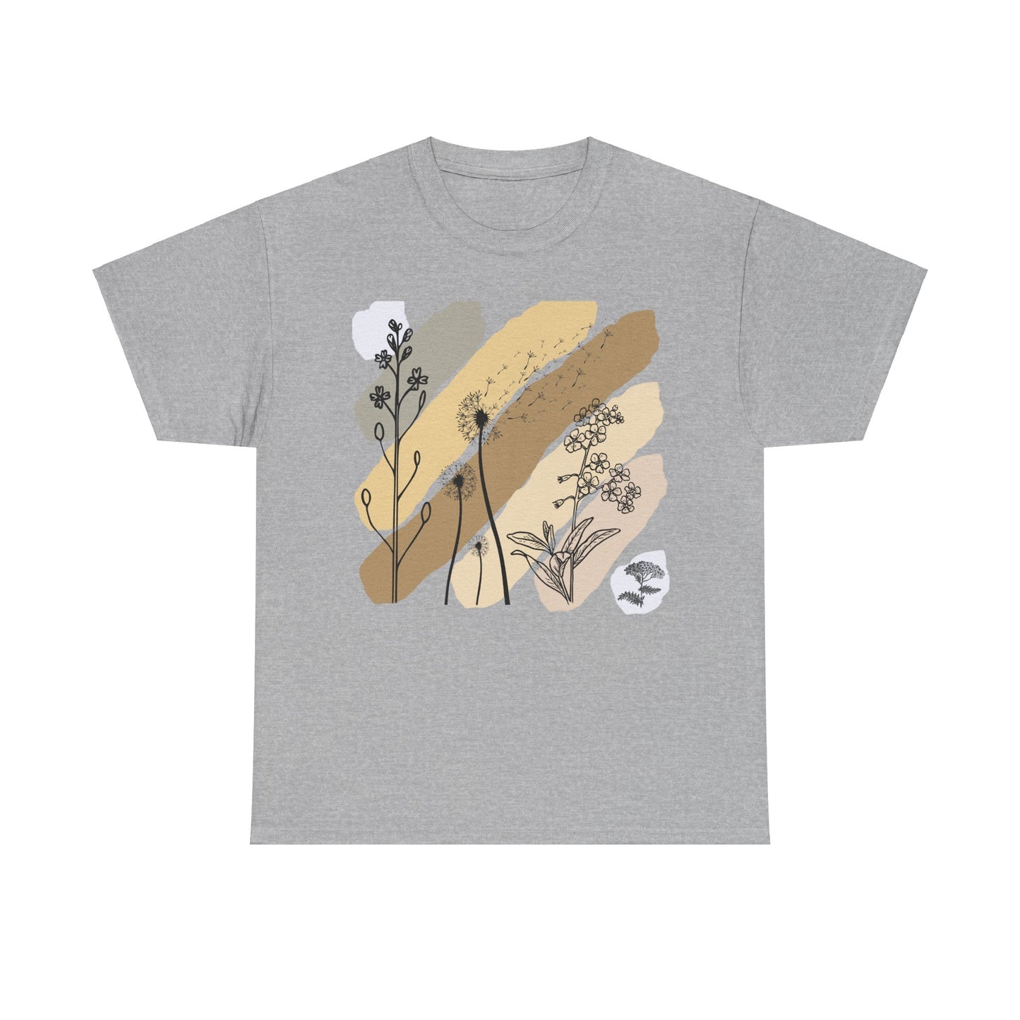 Plant Lover Tee - Wildflower Whispers: Where Simple Meets Soul