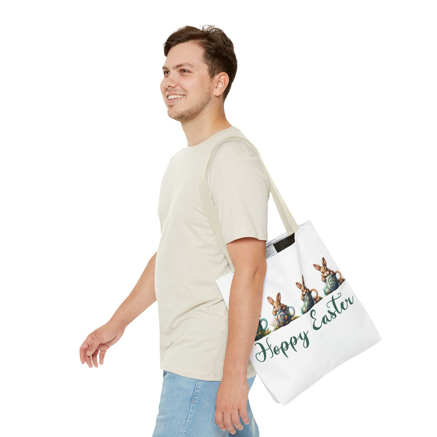 Easter Tote Bag - 2025 Hoppy Easter